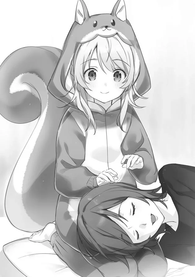 Yashiro being herself with mom Shimamura.