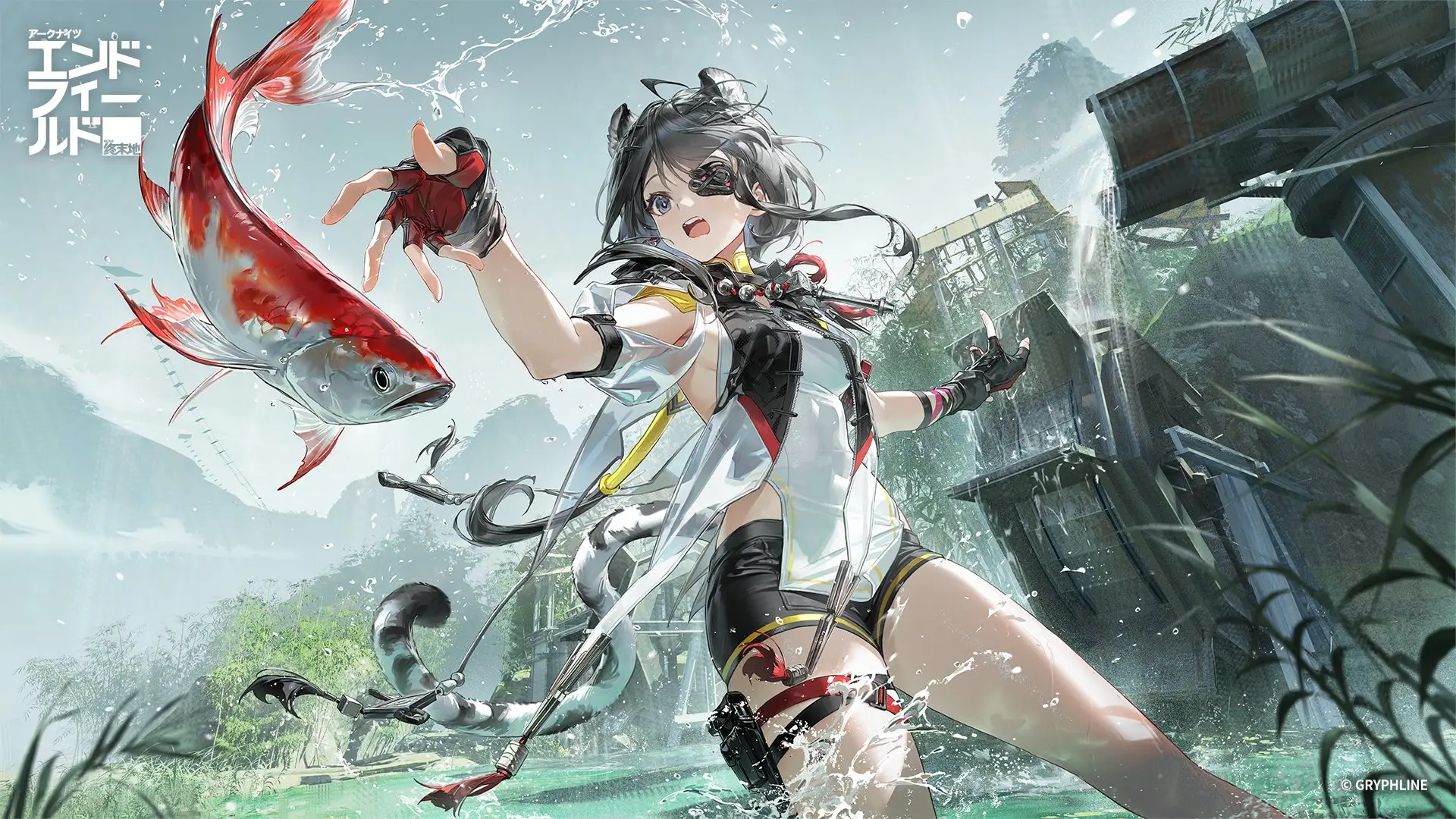 Official art coming from the Arknights Endfield team in order to celebrate the release of our adorable supreme chief Tangtang!