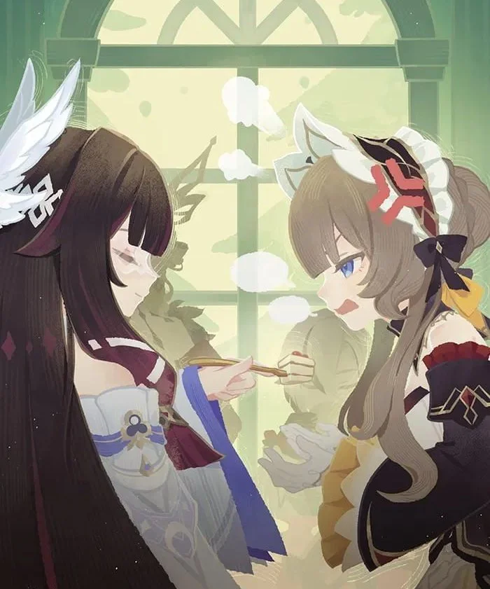 Columbina x Sandrone is the best pair of Genshin!