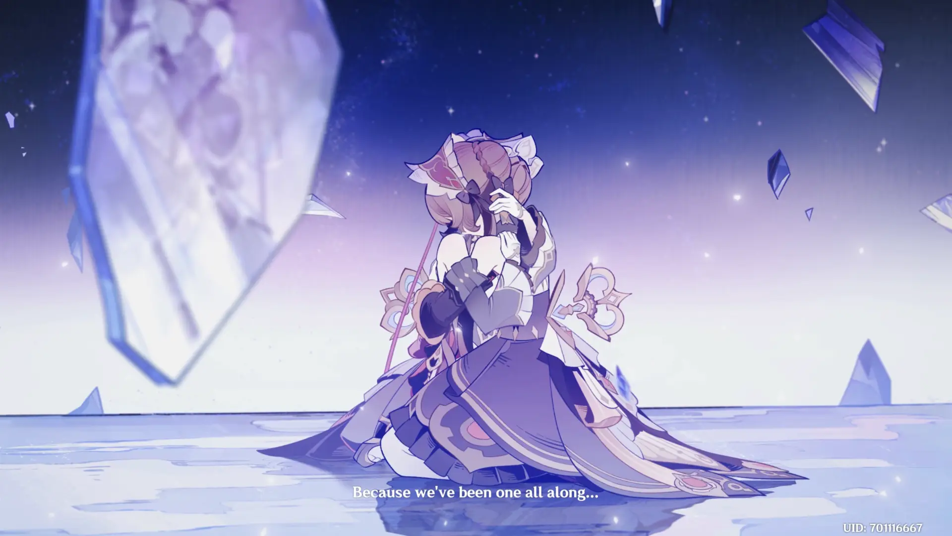 As usual the art used in the animated scenes is downright stunning. Sandrone, welcome back home!