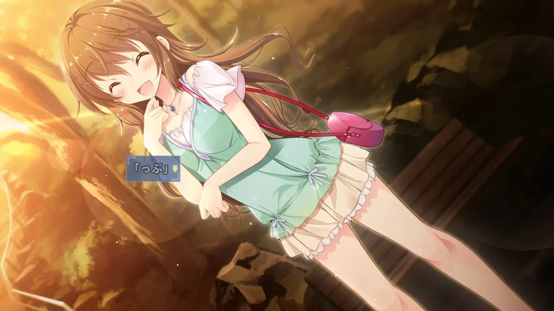 She has that 'gal' look if you stare at her from afar. Personality wise though it's more of a tomboy to be honest...