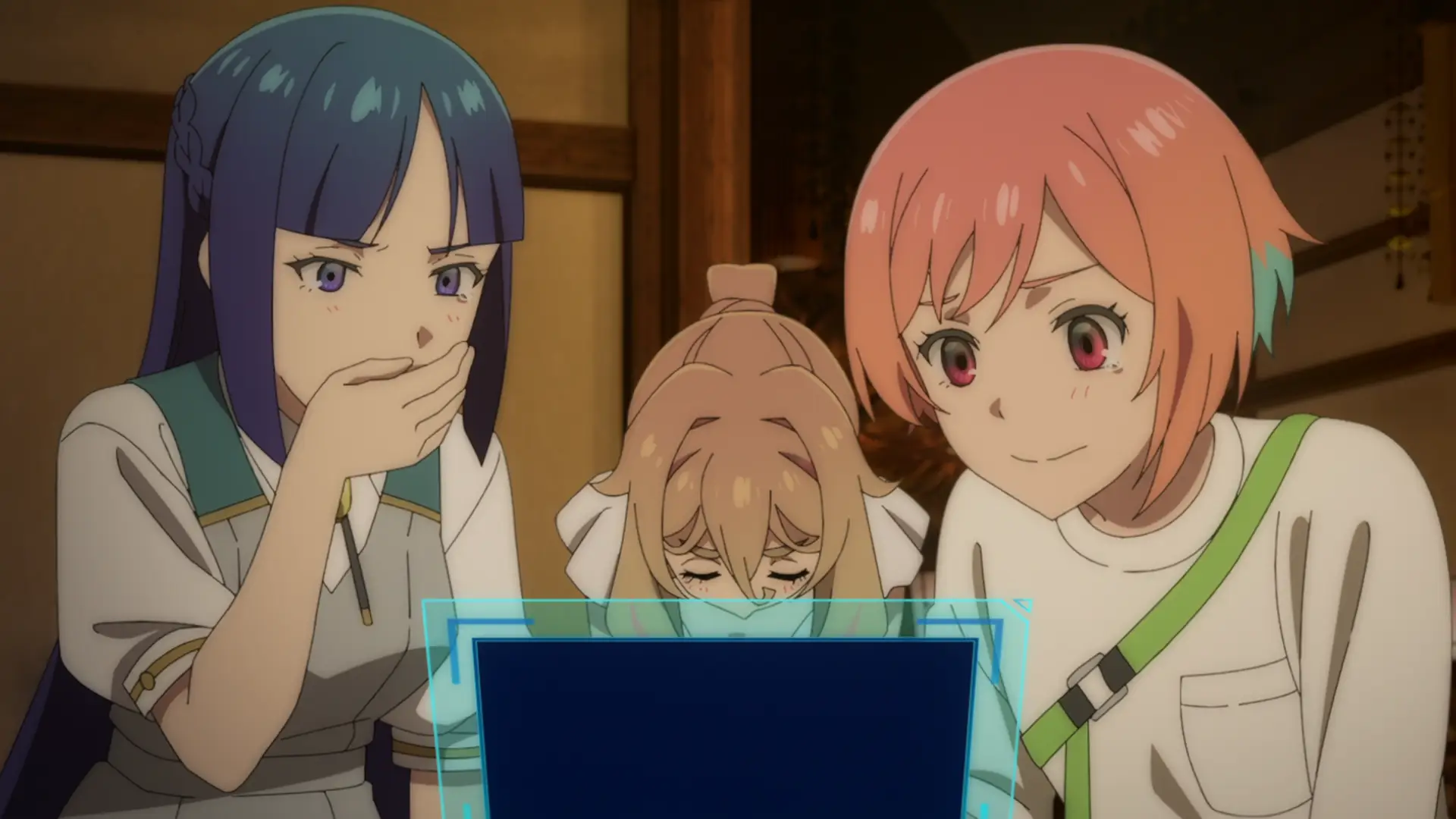 What did Aiba Seria, Aoki Riku and Saionji Kaede see? Wrong answers only.