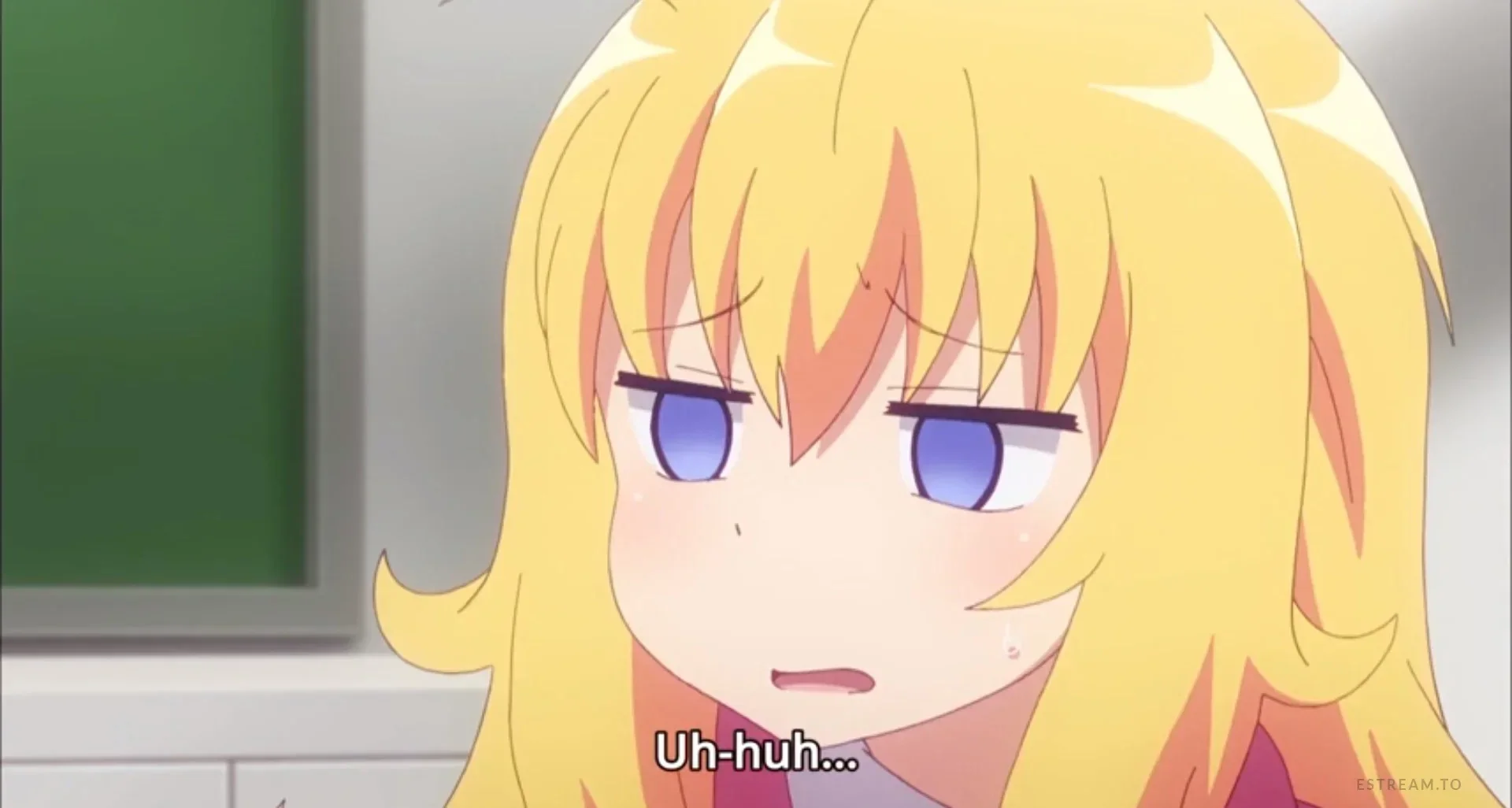 Gab isn't sure though.