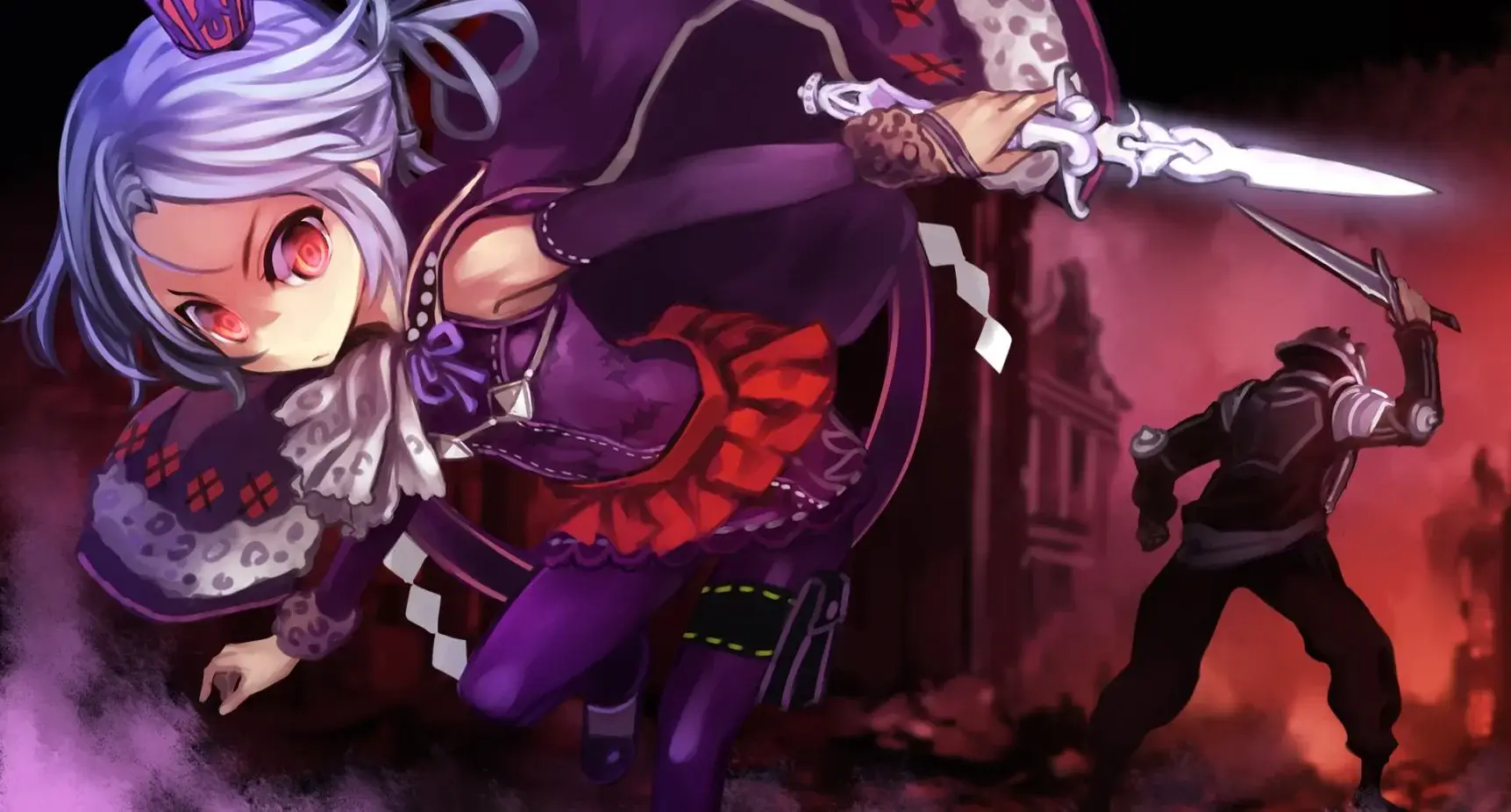 Lulu showing her sword skills? No context of course, you'll have to play.