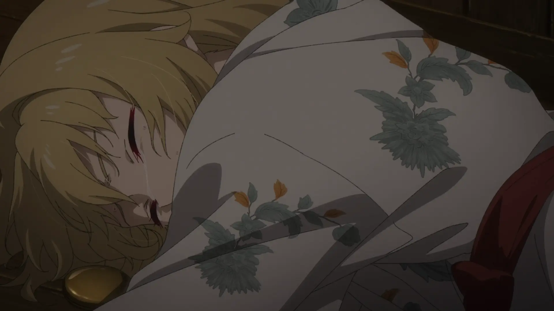 Crying with a locker next to her. Of course Mizuka is going to open it and find something compromising inside right?!