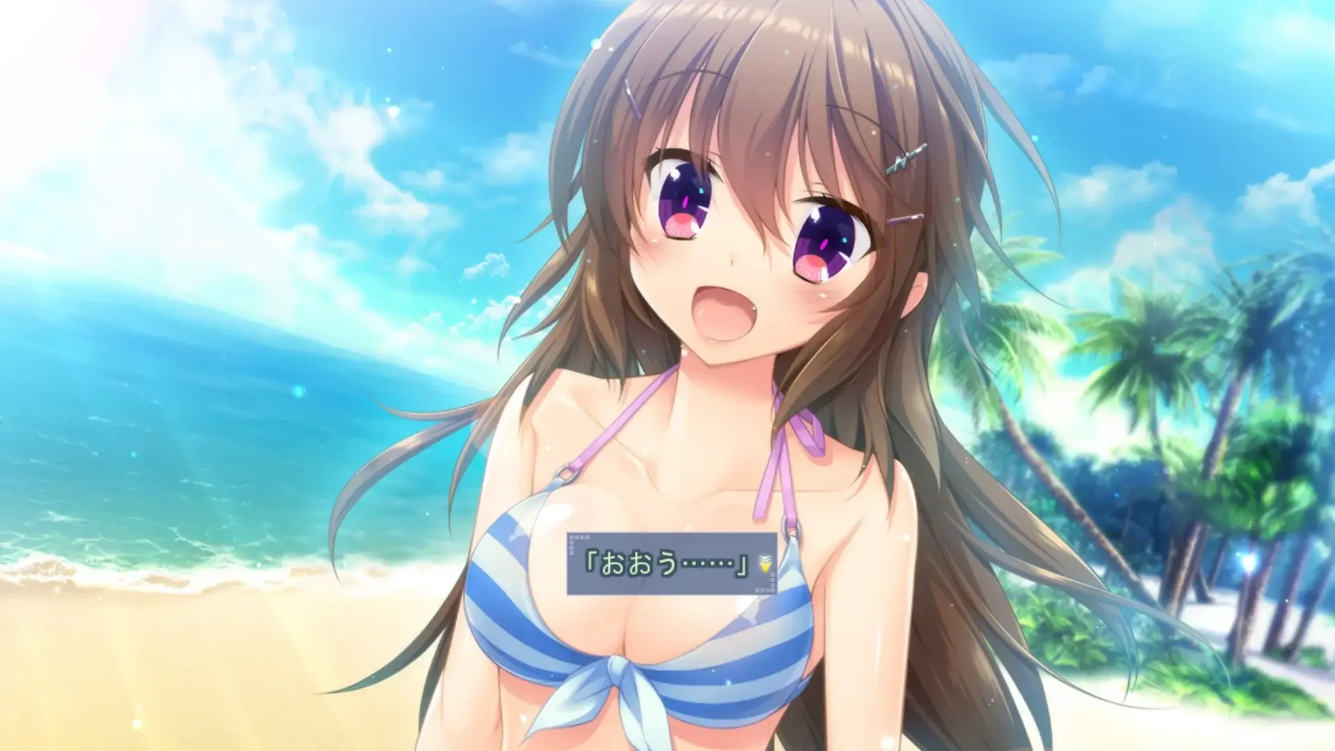 Yuuna looks good in swimsuit, but somehow she still fall short of Shion when it comes to looks.