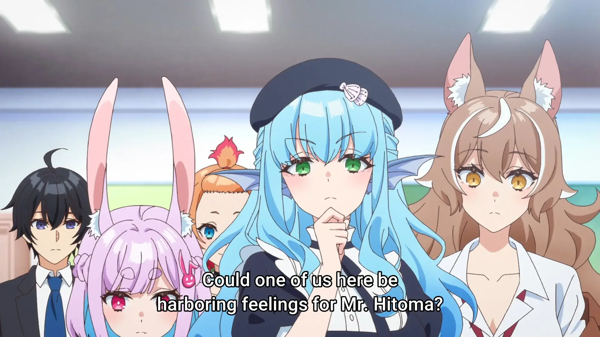 Only one? I can already see three of them for sure, maybe four if you include yourself Kyouka...