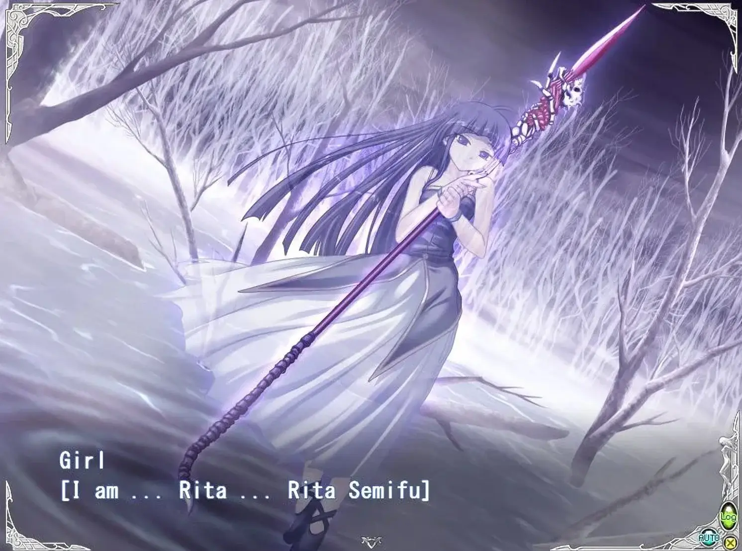 Rita before taking the form we all know about. She's also a small boss fight here, but nothing too hard.