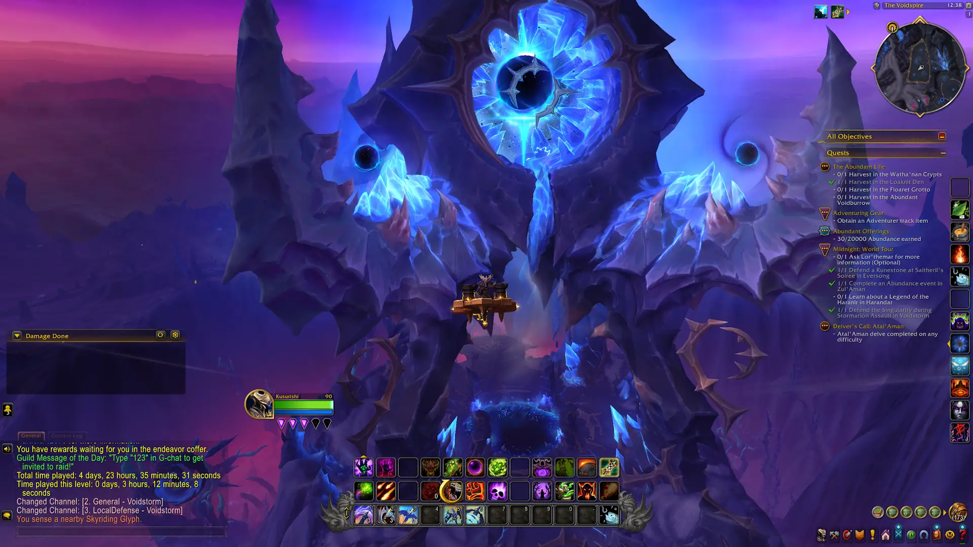 Voidstorm is the best zone looks wise for me after Silvermoon, but I haven't still explored all the various sub-areas yet.