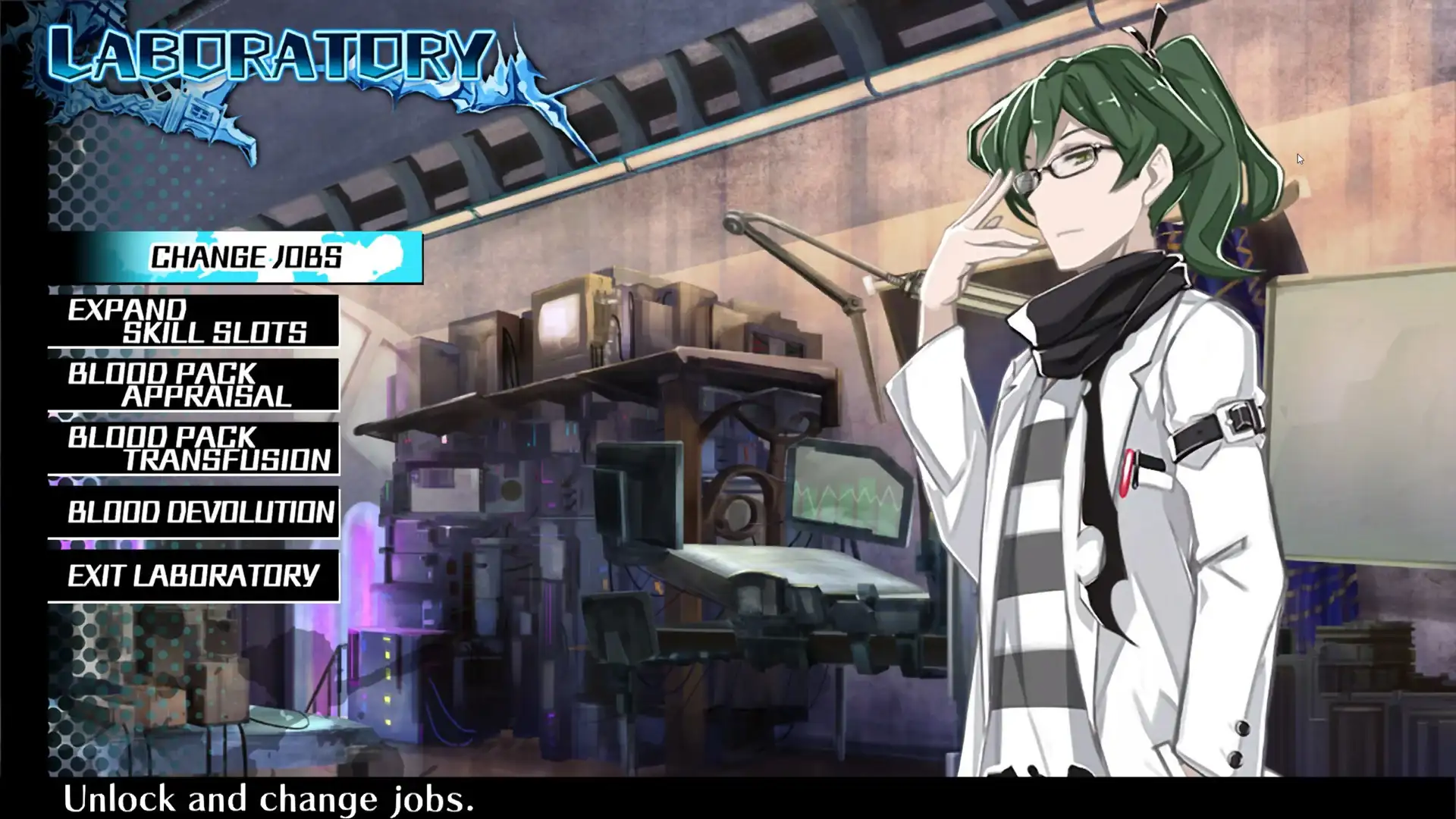 At least it's not that creepy old guy from the first game that is used as image for the laboratory. Hopefully no betrayal this time around.