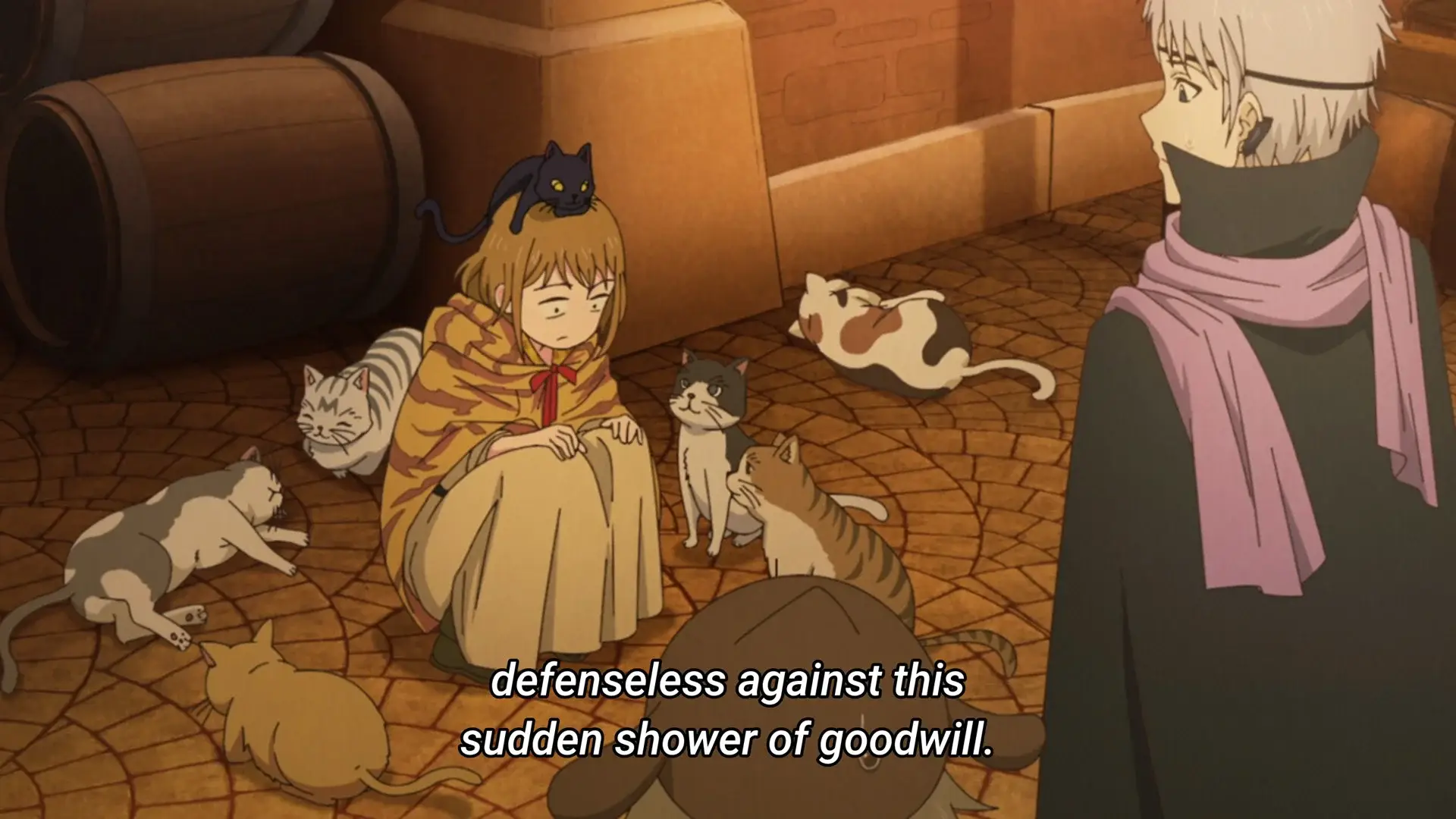 This is quite mood as a picture. *pats Cat Witch's head*