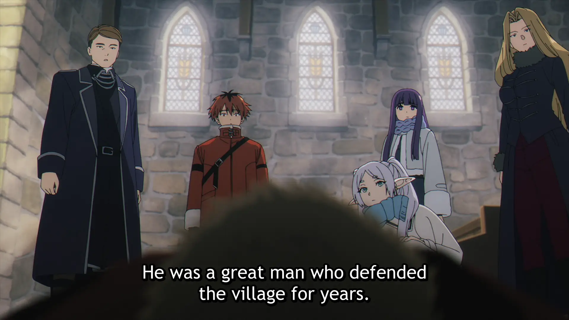 Quite a strong warrior too apparently, makes sense considering the enemy we're facing this time.