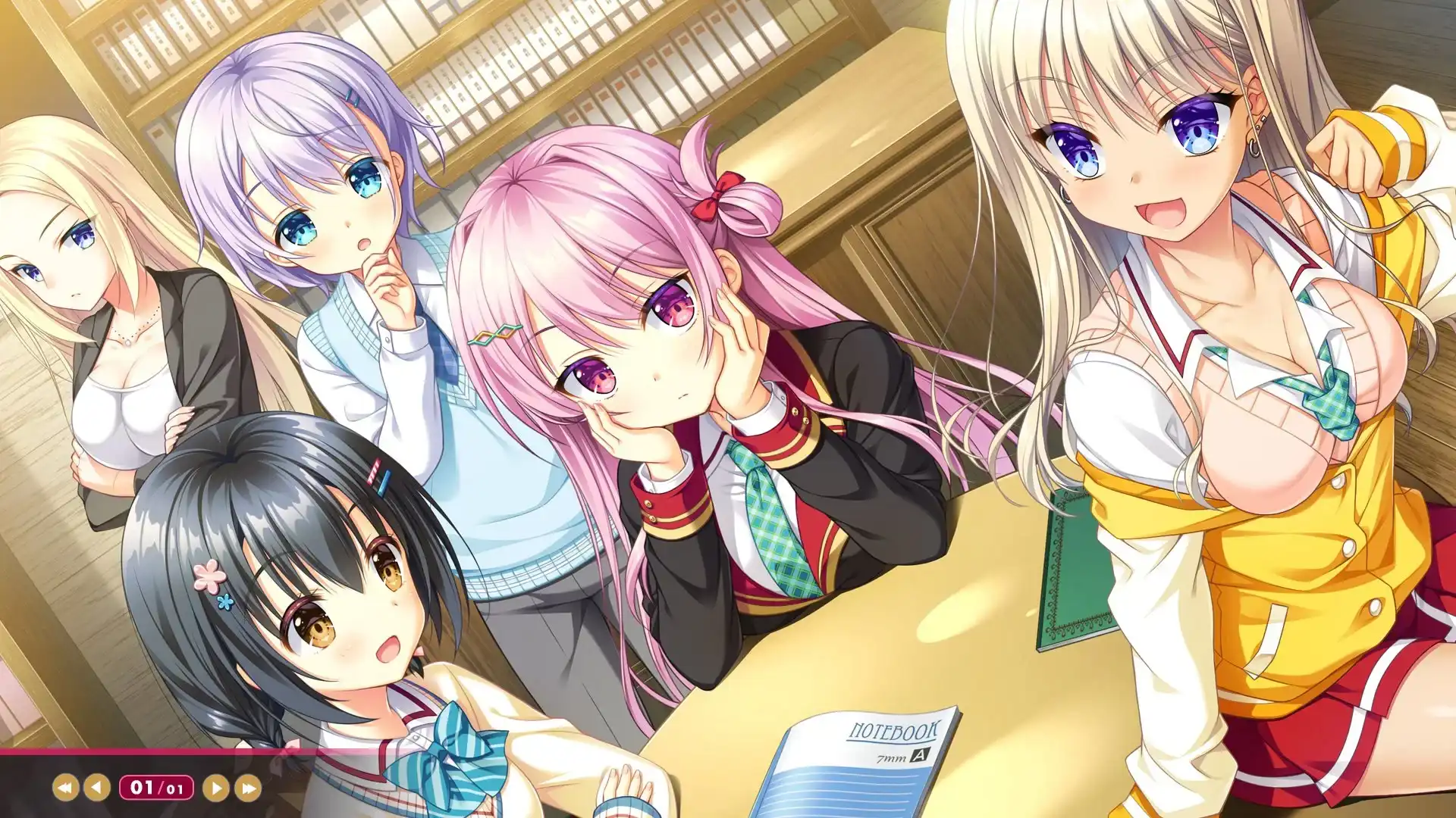 The main phantom thieves group.