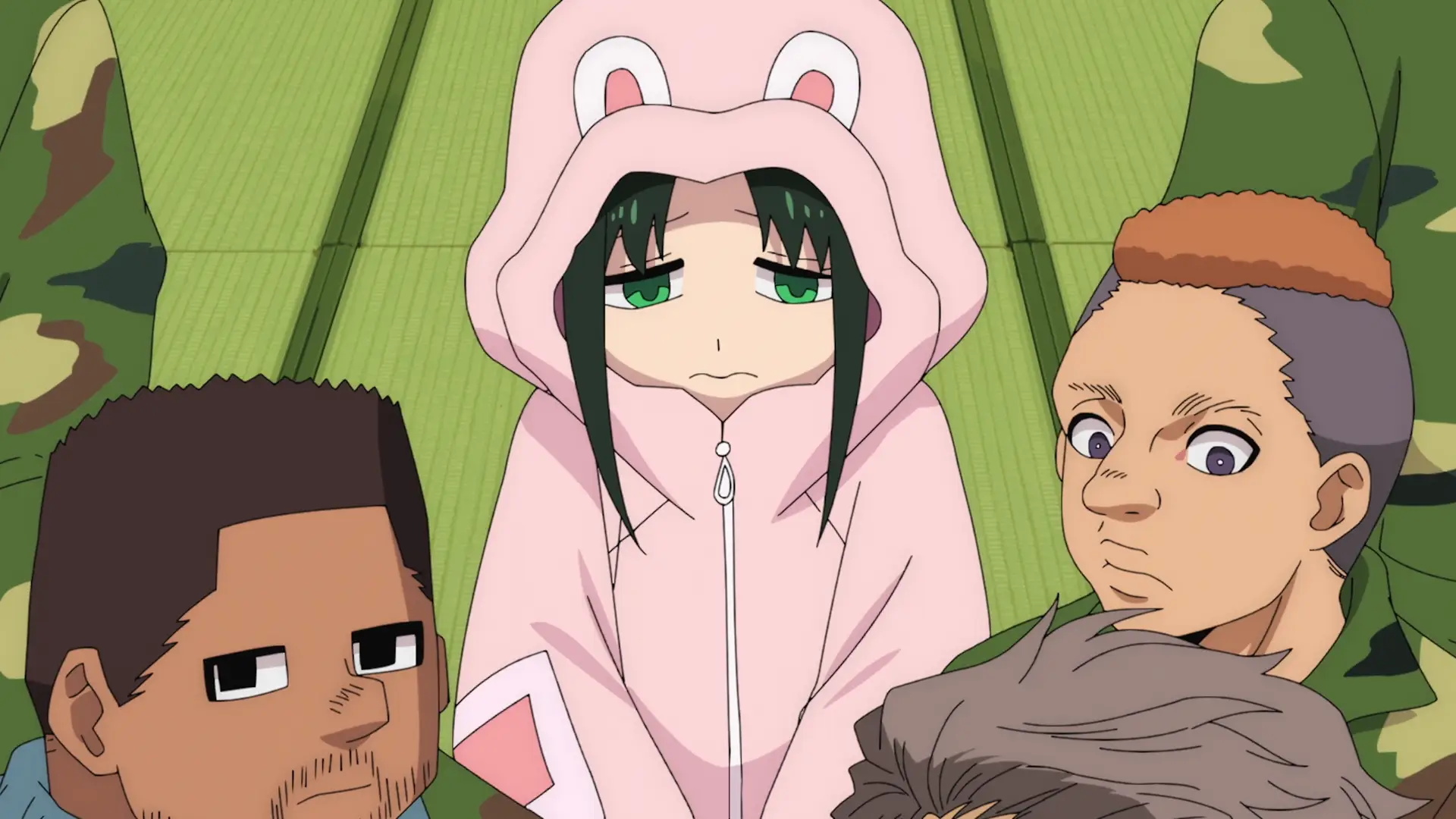 Who is this girl? I'm guessing an hero, but she looks completely defenseless compared to everyone else. What is her power?