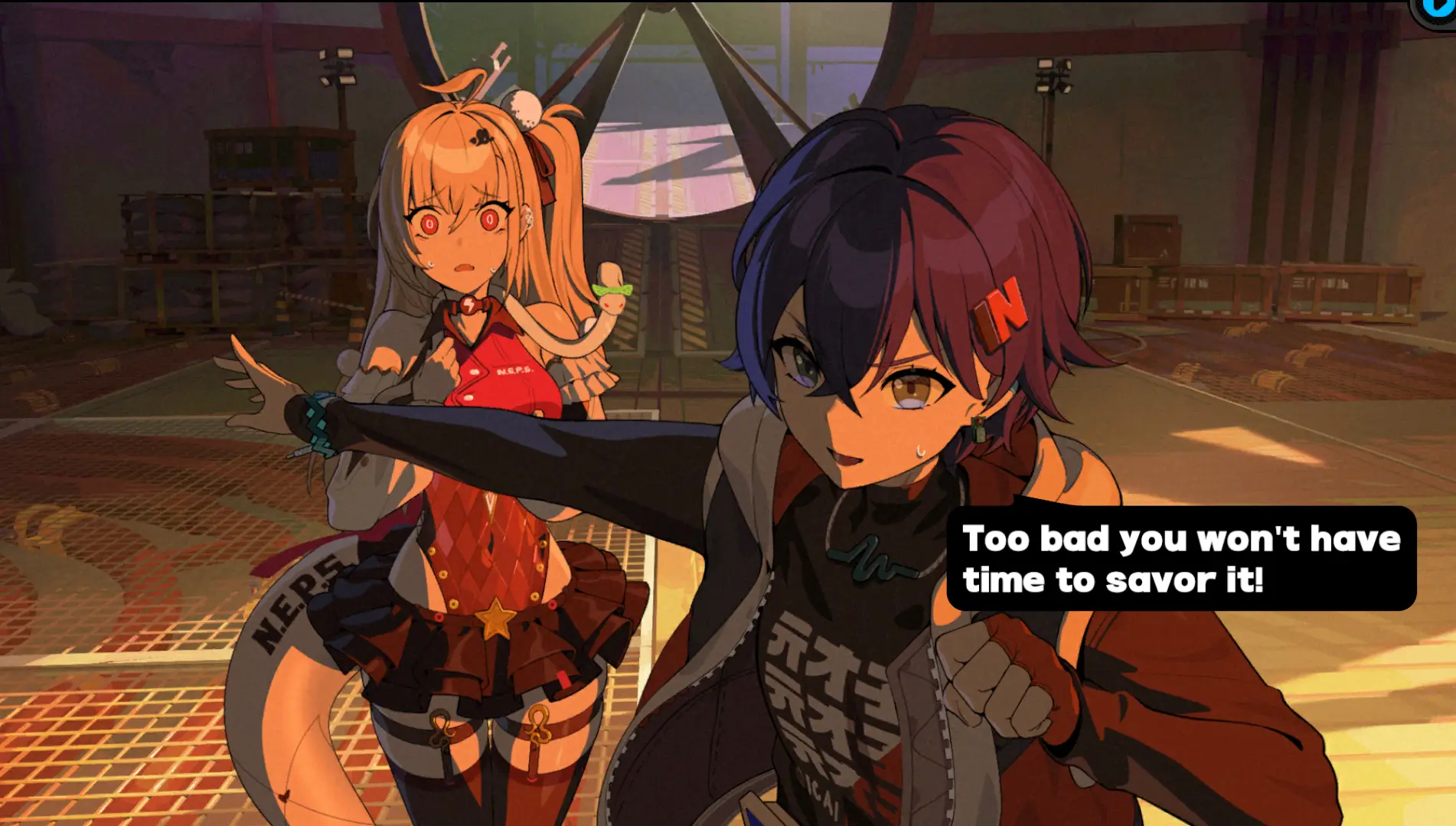 Belle showing her protagonist power by protecting Cissia, these two really gives good vibes when they interact.