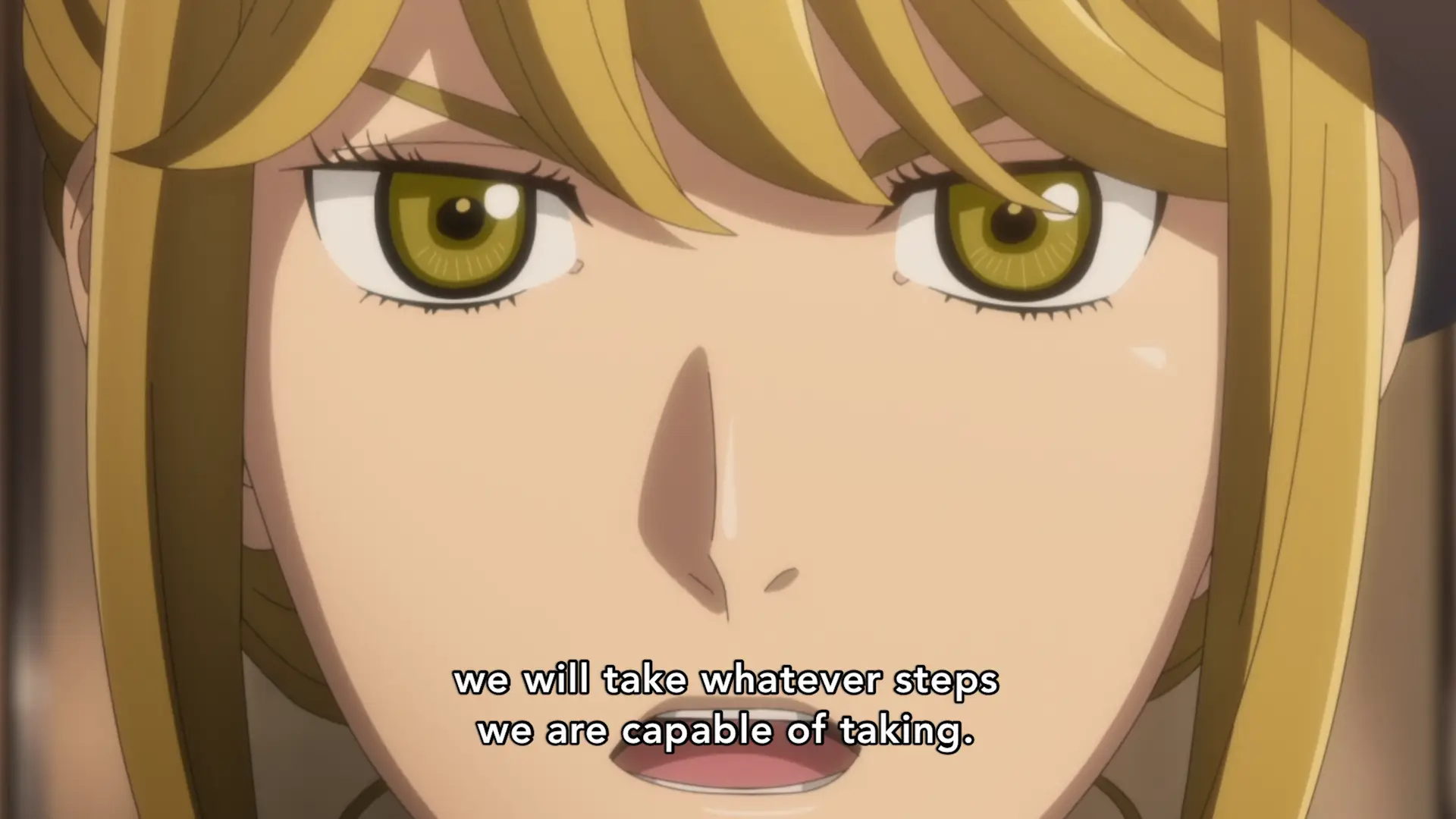 Frederica is not just staying around without doing anything while her husband is being imprisoned without charge. Go go go! Make a ruckus!