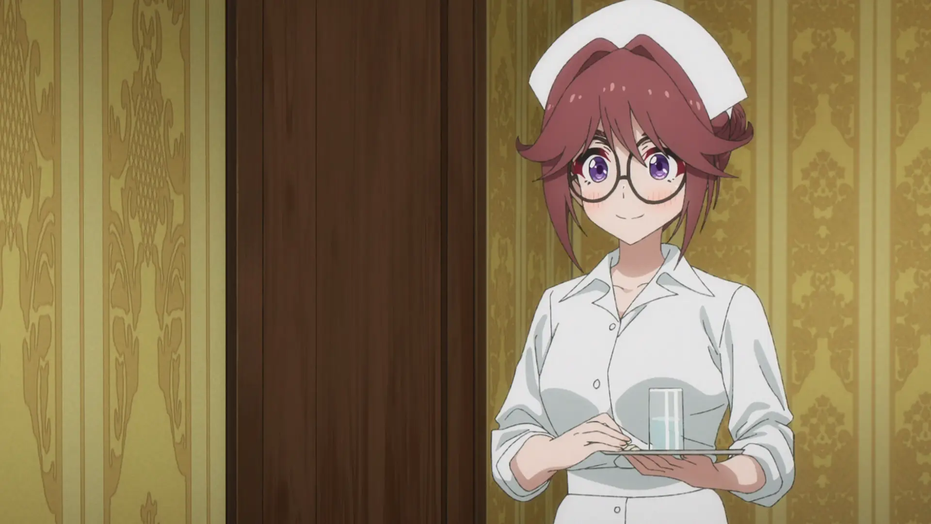 Apparently Rin keep switching outfit every few scenes, first nun, then caretaker, what's next? Is she a spy?!