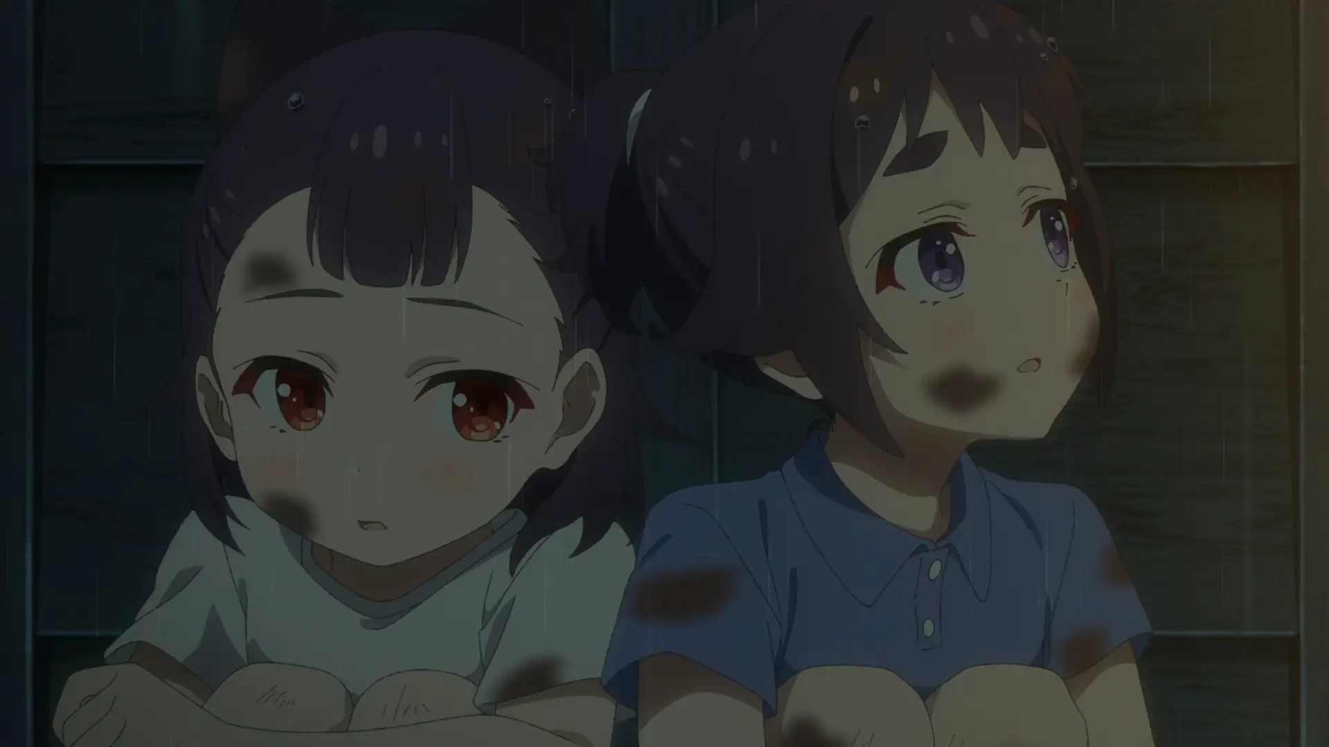 I know this is in the mid-50s, but do you really leave the kids like this? Poor Aoi and Akane, thankfully they found their new home.
