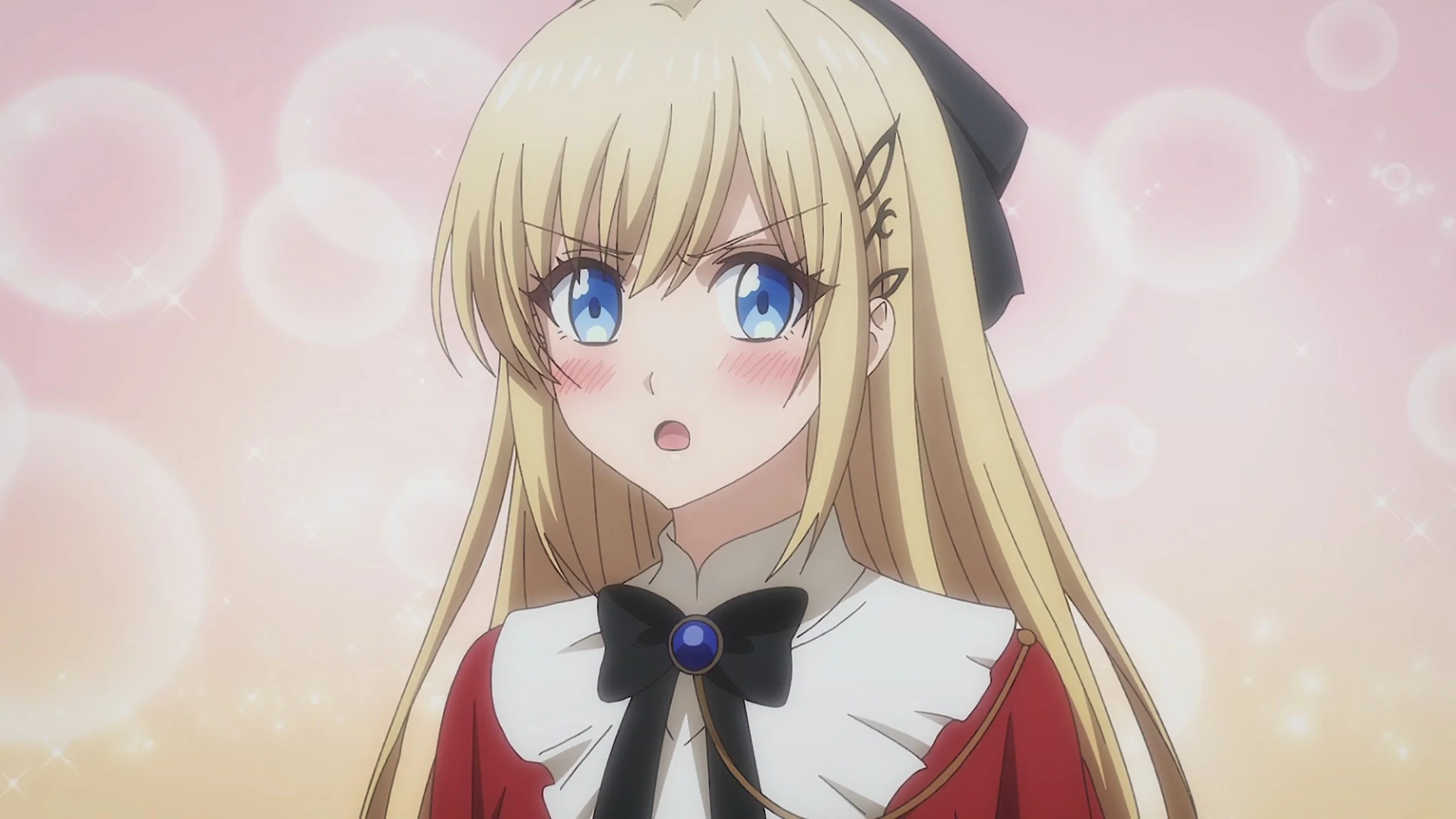 Blushing Mirika cute too.