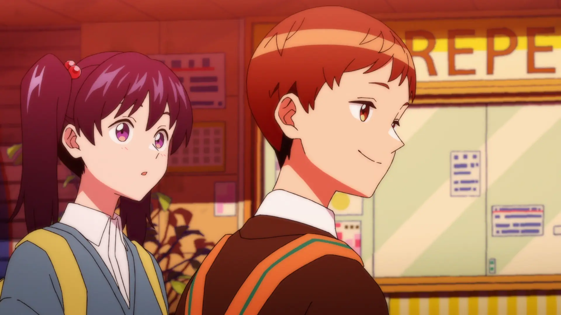 Motoko and Rui are both ultra supportive of Poemu and it's nice to see friends like this even though they often tease her.