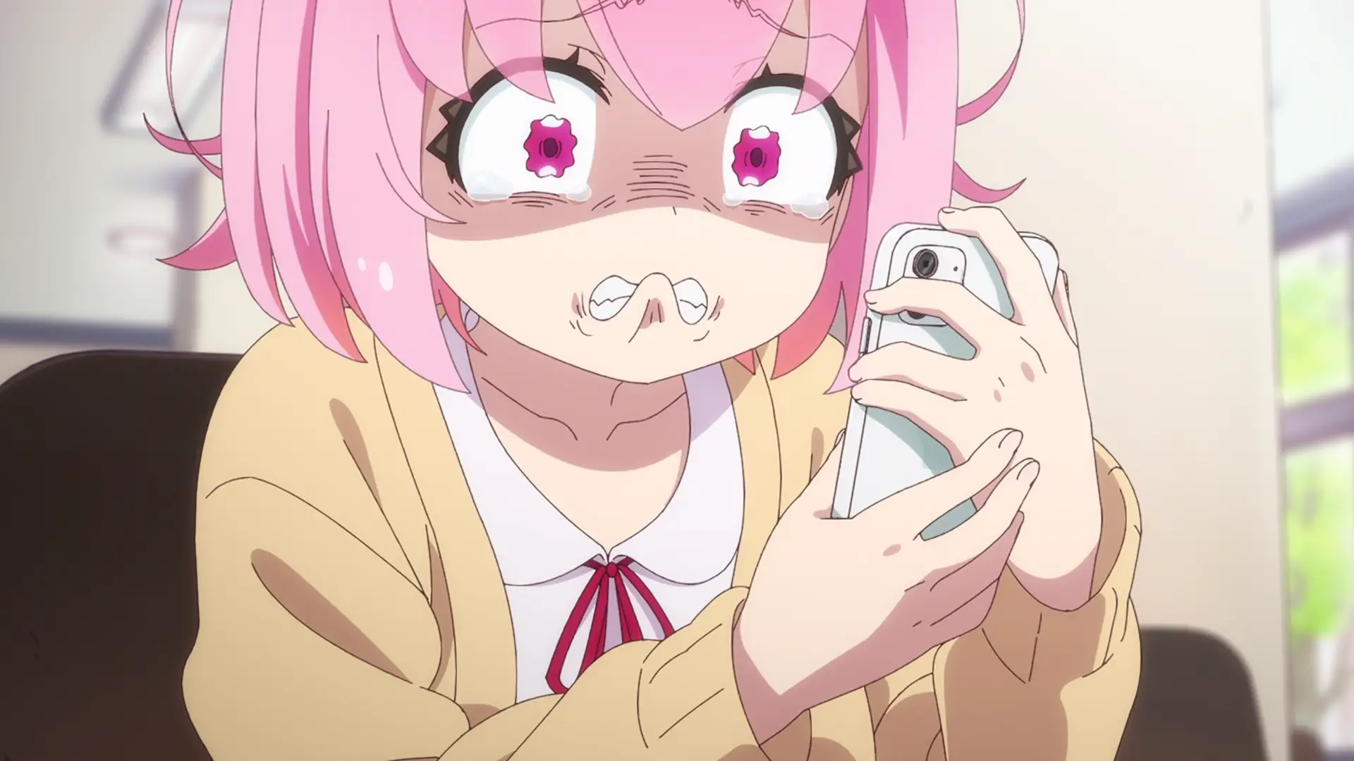 Kurumi's face here. If you can't bear the situation, just quit. That's the best solution remember!