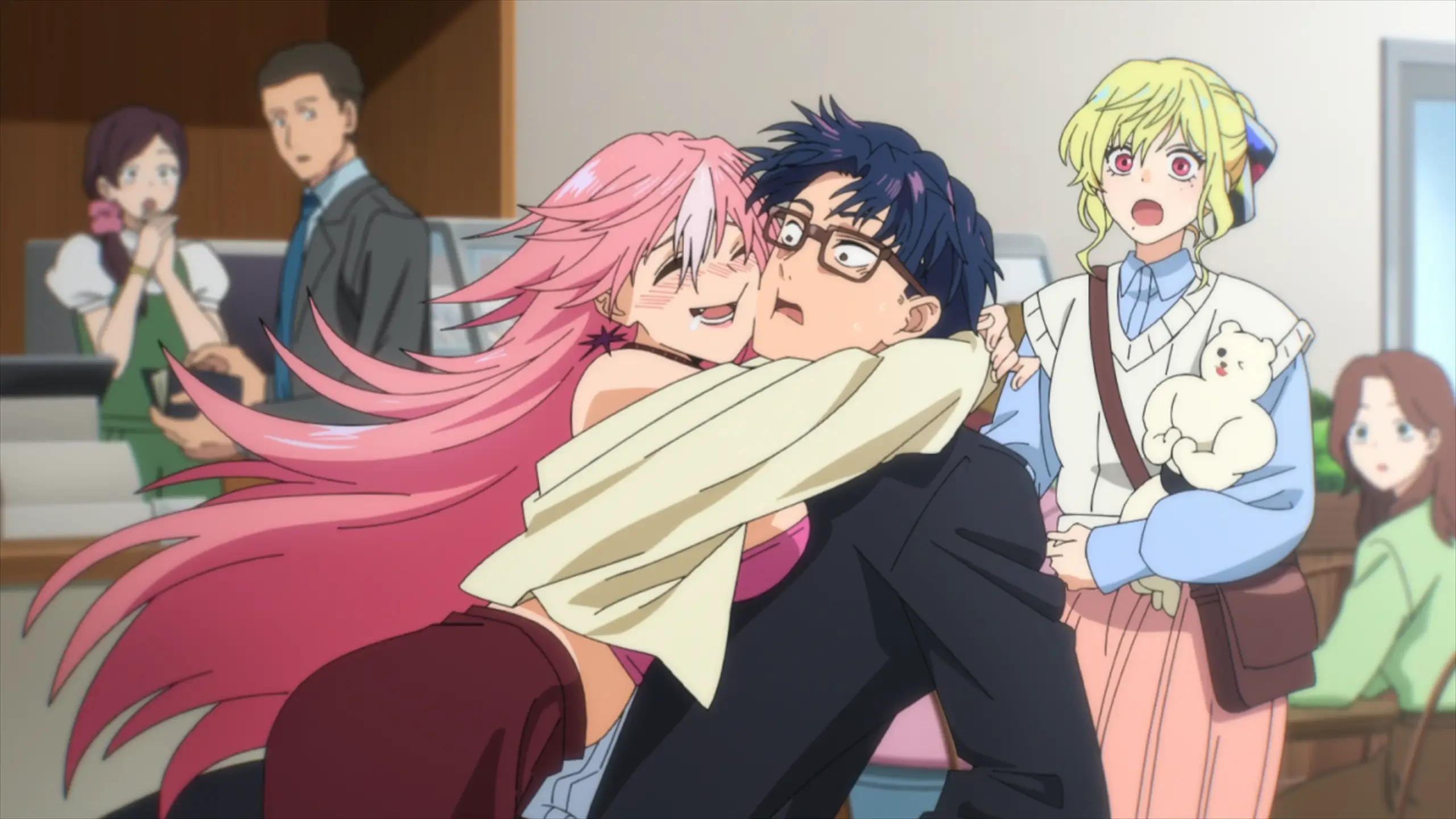 Just look at her face, she's so adorable. Kimie is clearly the best heroine so far when it comes to personality.