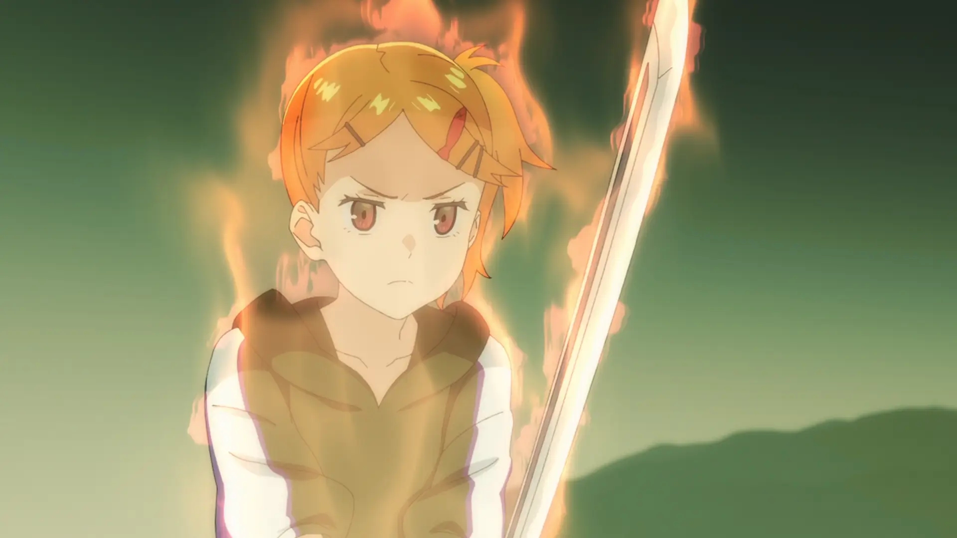 Shuri had quite some aura, but then got defeated with ease. Poor girl, not being the main heroine can be harsh in certain series.