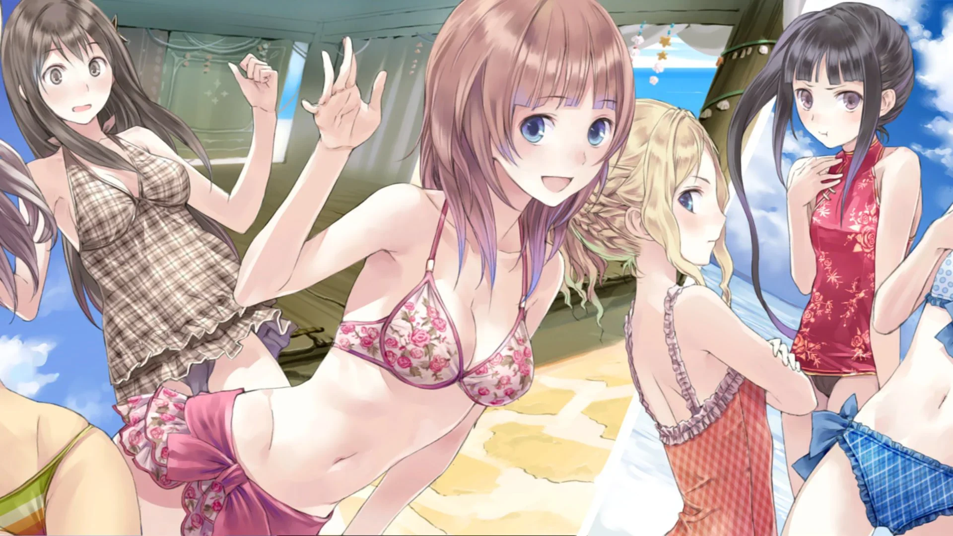 Admittedly Cecilia is the hottest in swimsuit!
