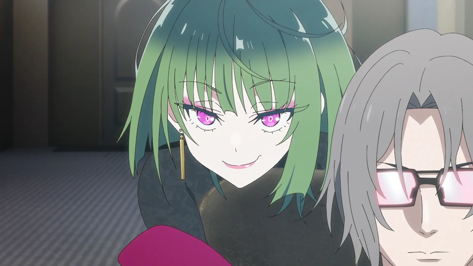Mana continues to farm more evil smirks to show that she's beyond saving and must be purged. Not complaining just pointing out.