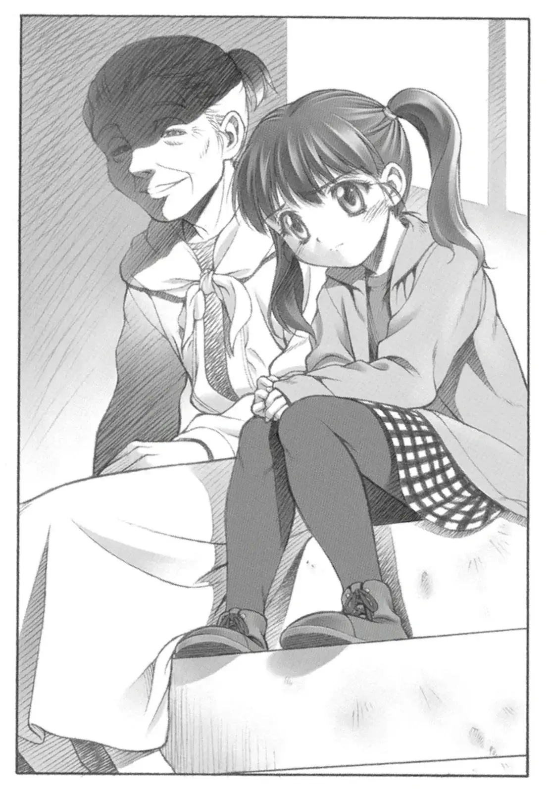 That smirk that they put on the old lady is downright scary to be honest. Seriously though...