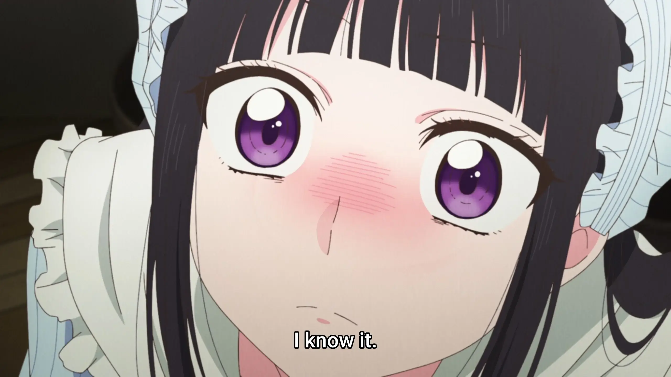 I know it too! You're cute!