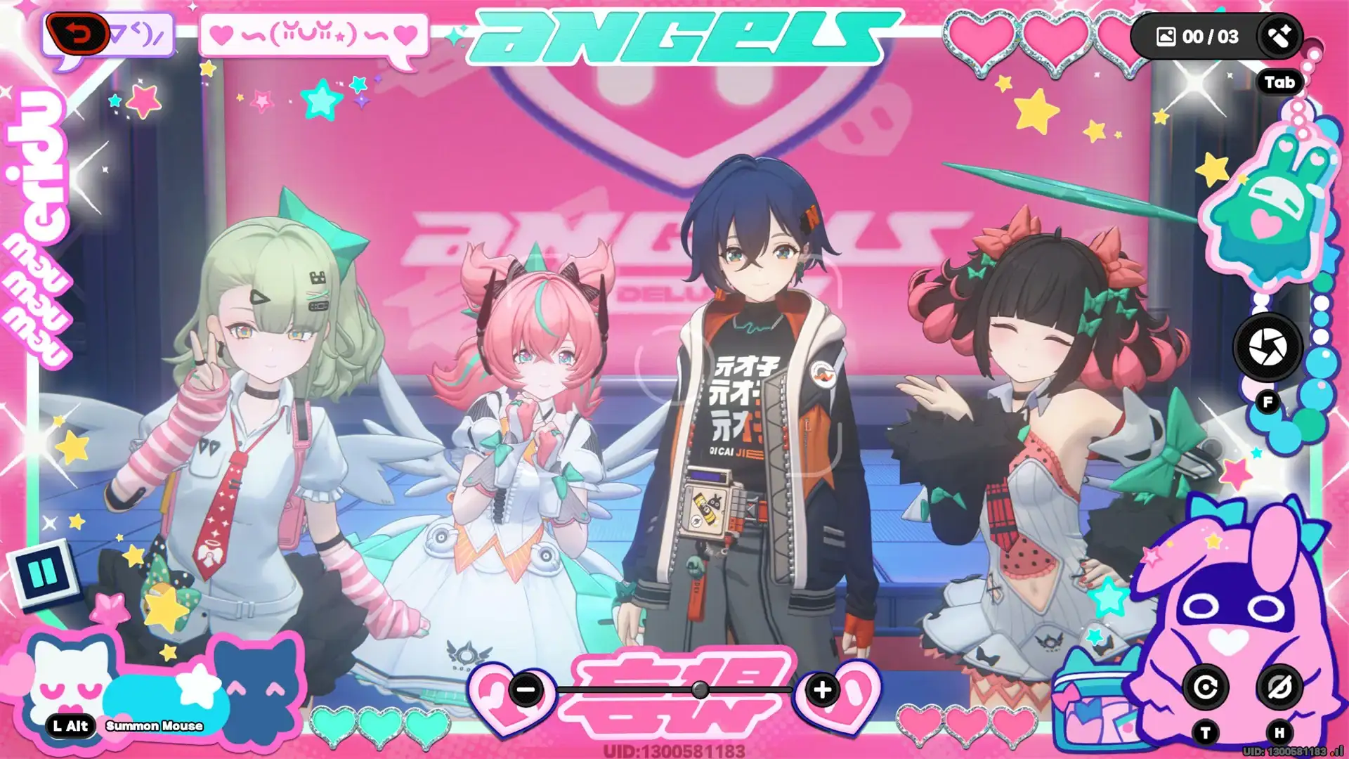 Photo with the idols at the end of the story. Maybe we should make Belle an idol too? *wonder*