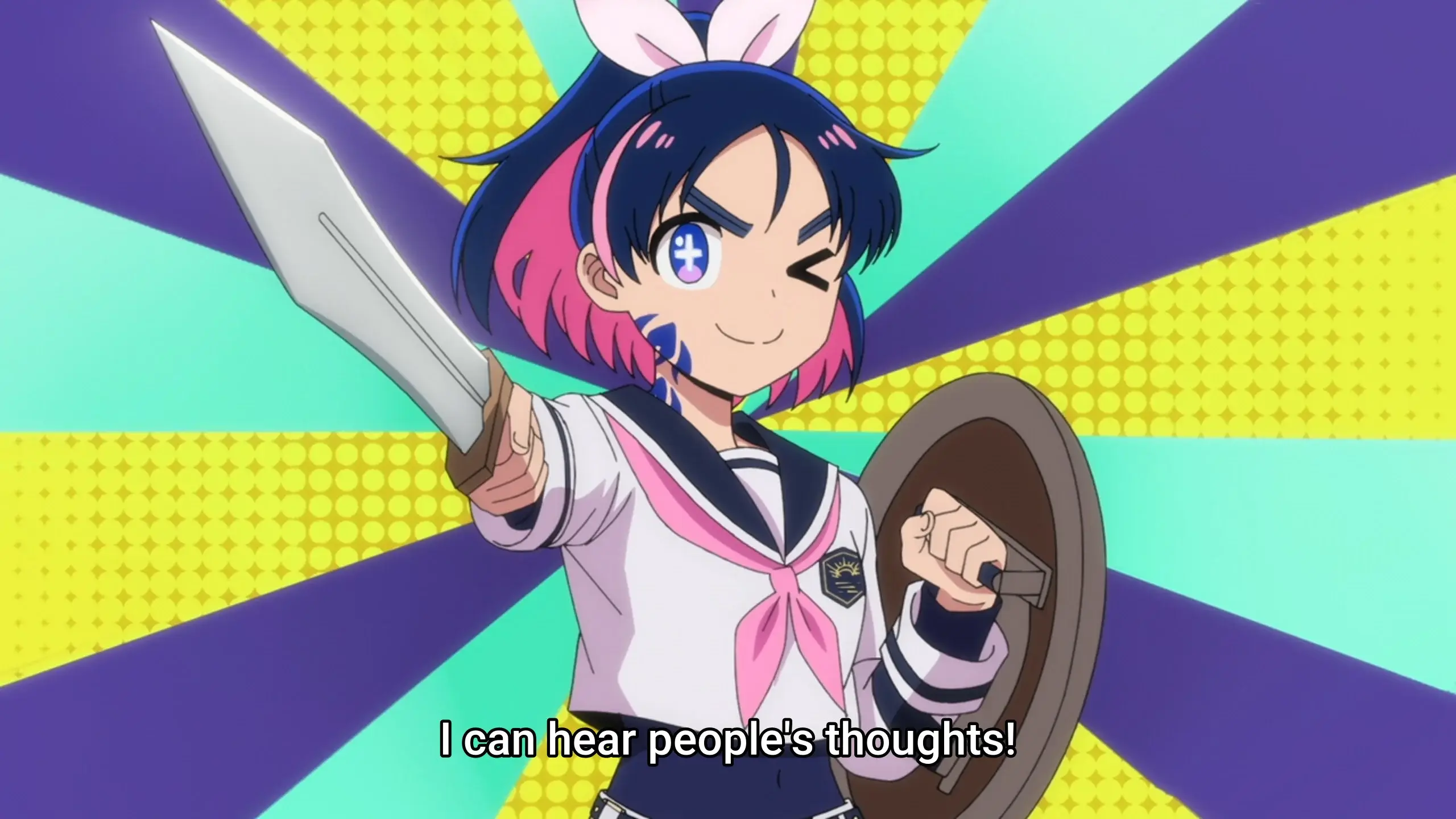 I can't get over how silly she looks with those eyes!