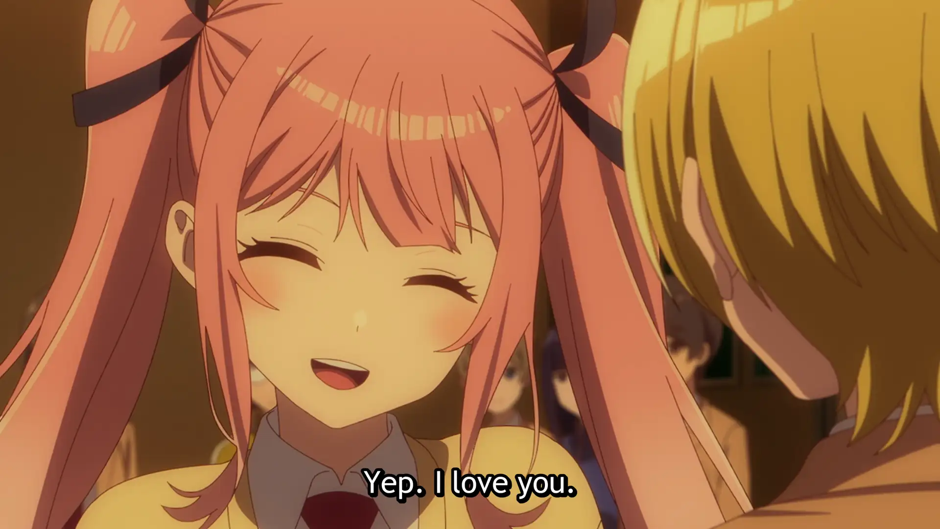 Honestly, they say this is bad acting, but I would absolutely fall if she said that with that smile.