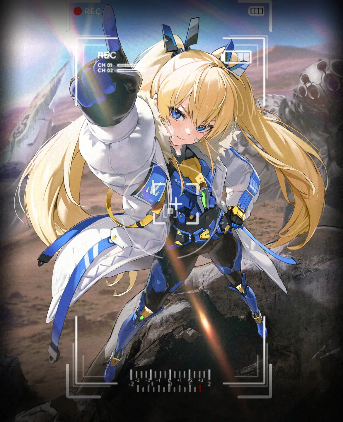 Laplace was ultra cool in her hero form. I'm not usually that much of a fan of superheroes, but Laplace is different.