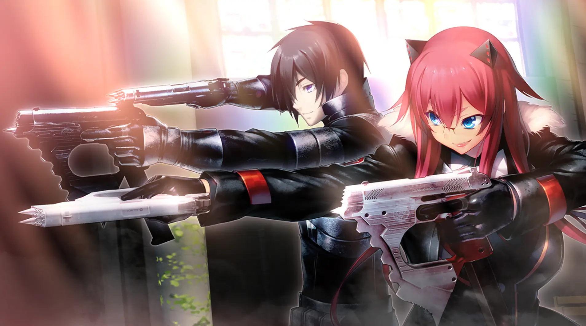 The two protagonists Souun and Ethica reunited to defeat Milgram one and for all at the end of the story! Go, break him!