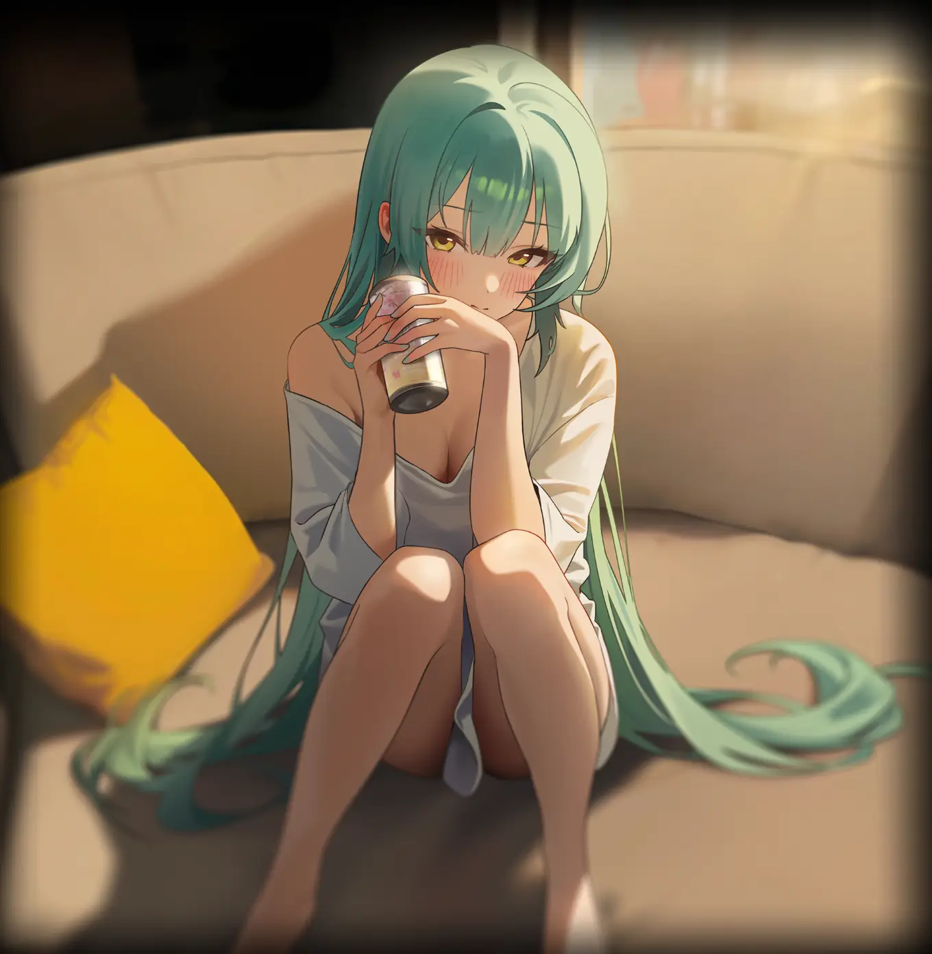 This was the most explosive between the CGs that I've seen in the mini game. Privaty looks outright stunning.