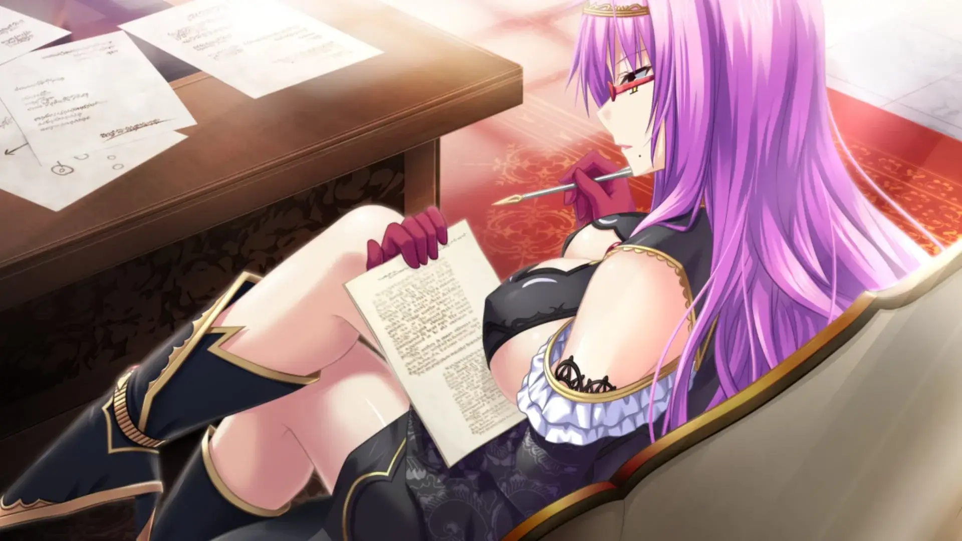 Getting Feruano Lir to join us was not easy with the flags, but definitely worth it. She's quite a good helper in the story.