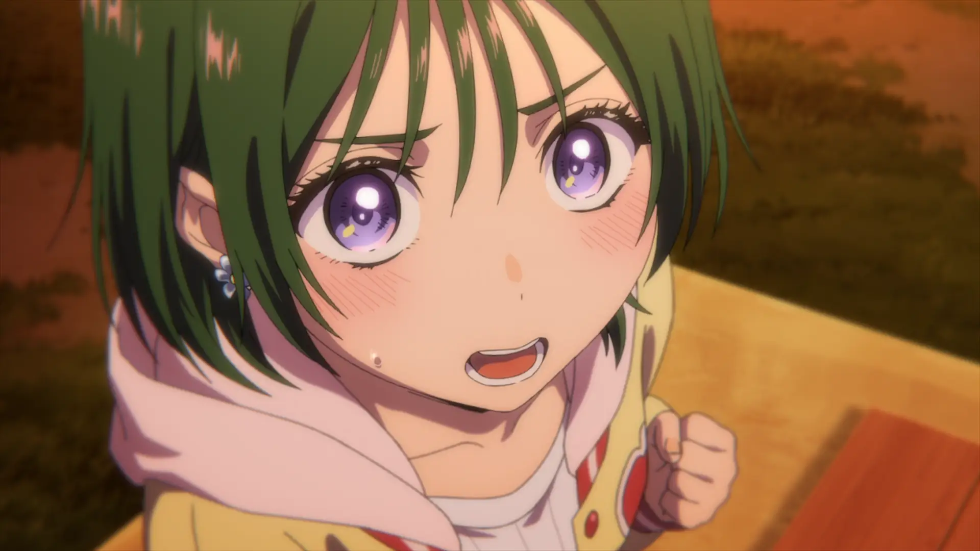 Some of these perspective camera angles make Shiori look more cuter than usual. Quite a good job in the direction here.