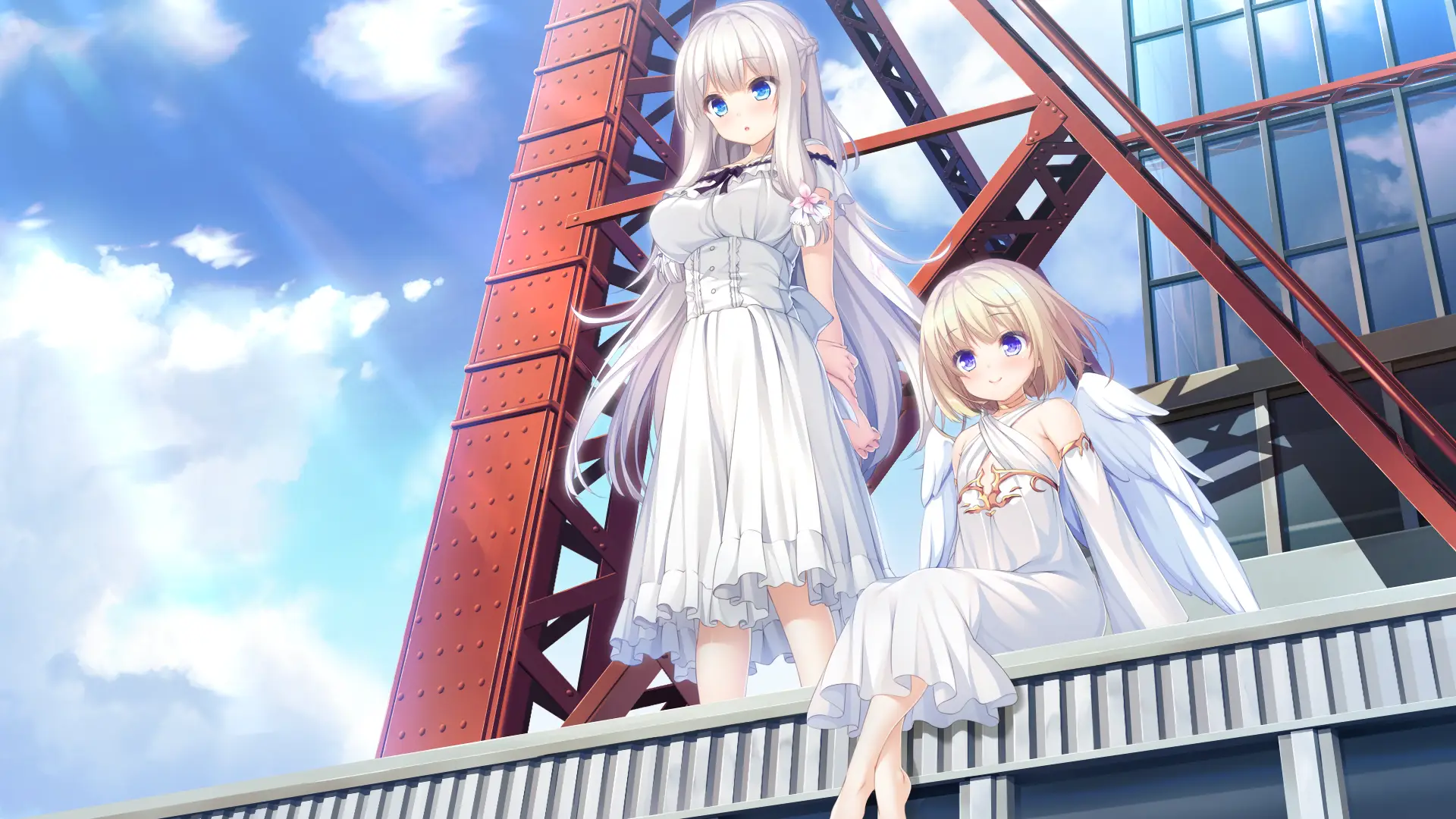 This was the most beautiful piece of art of the series, I really love Noa's character design. Shame we couldn't see more of her.