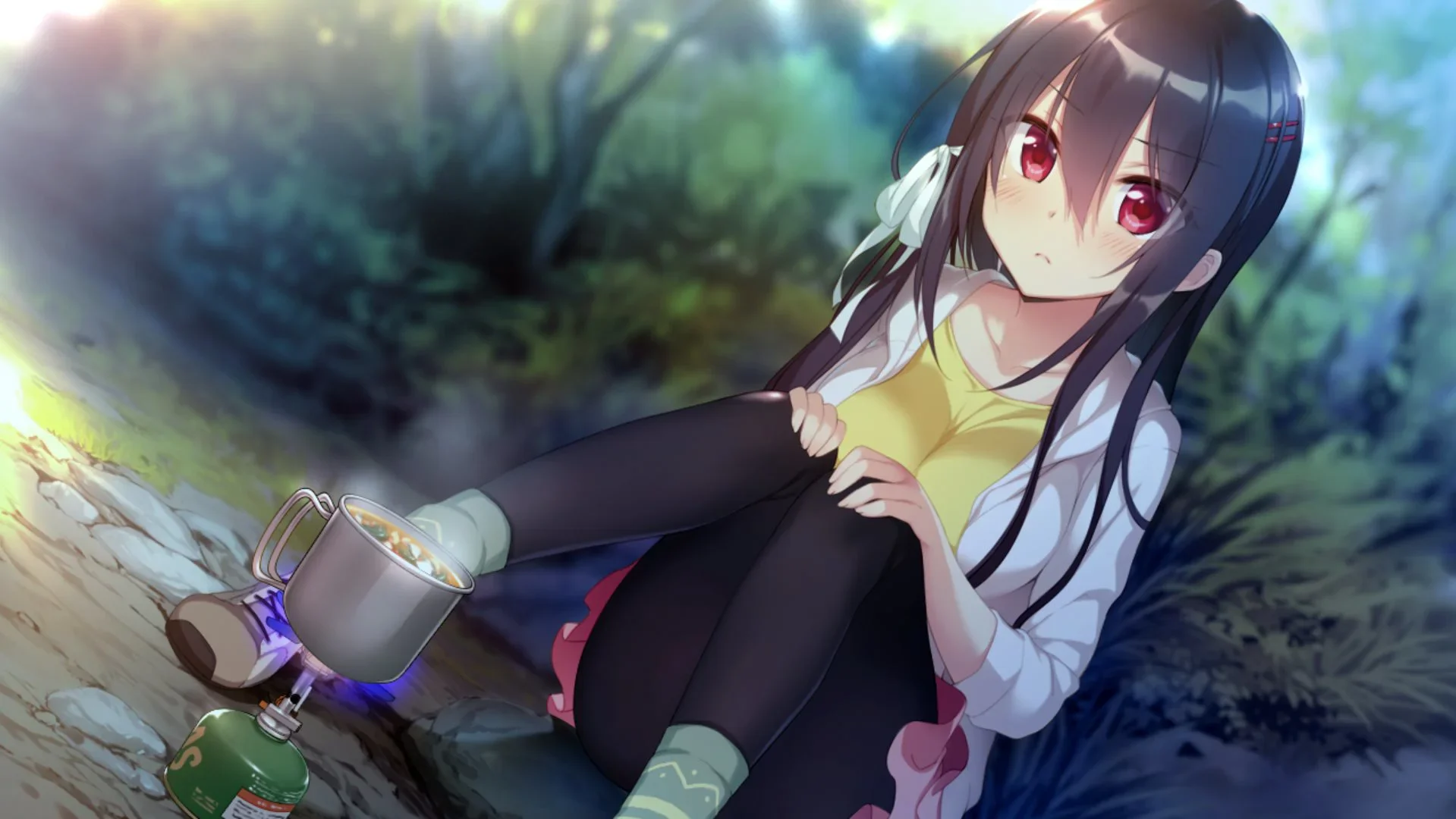 Let's go camping together Sarasa!