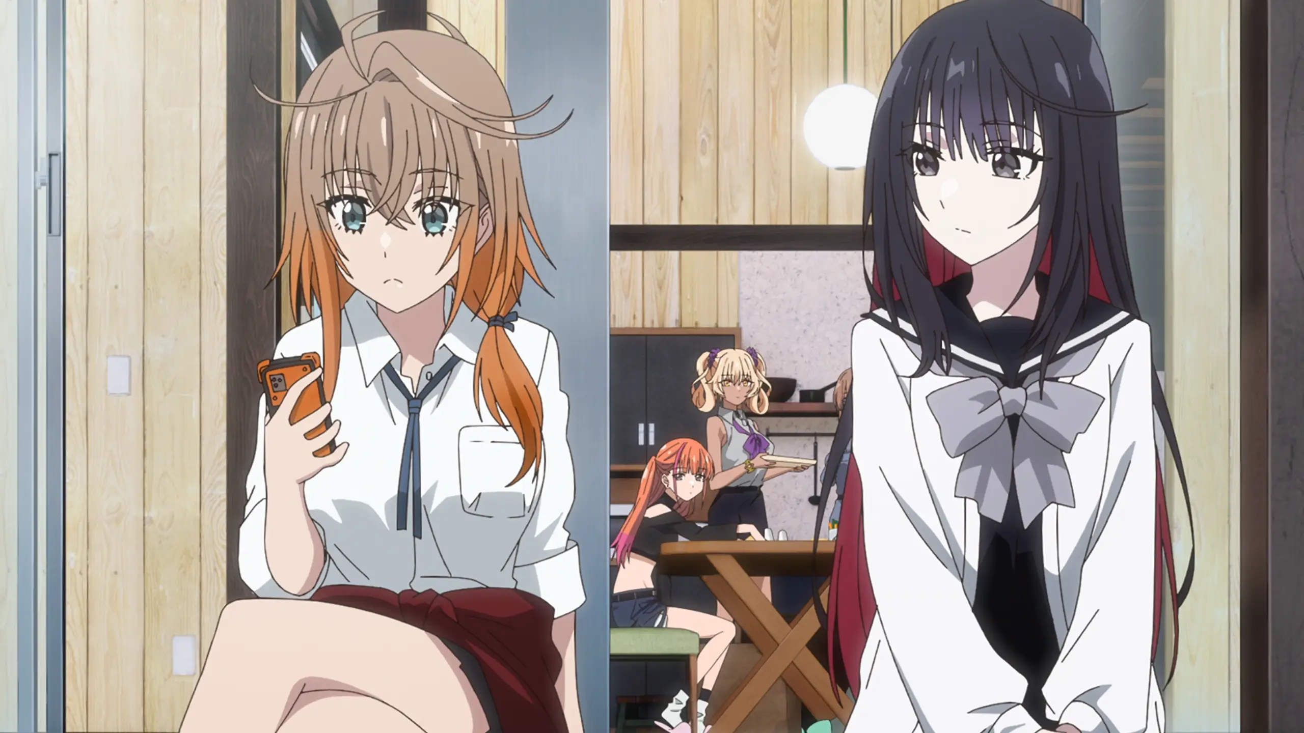 Turns out the yuri couple became the yuri family, all living together but never confirming the yuri of the situation.