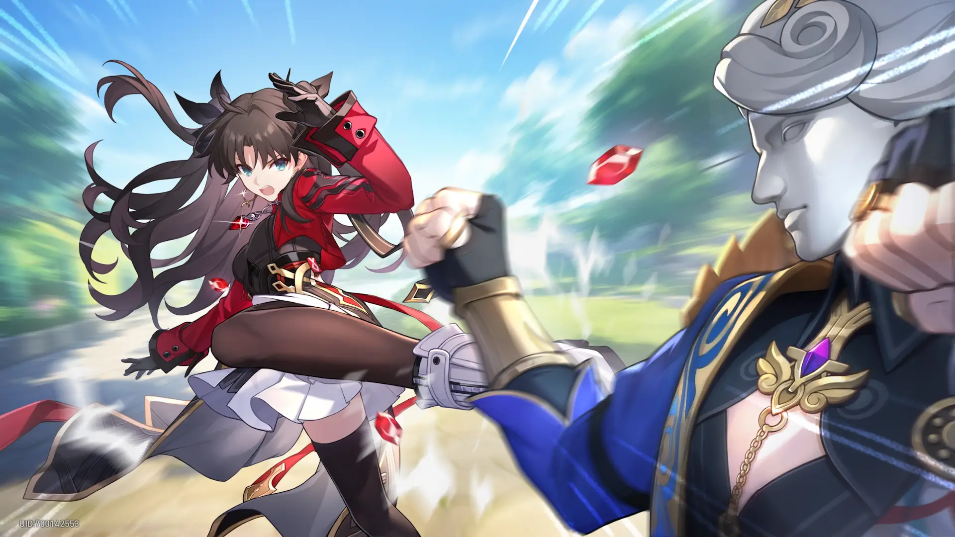 Ratio appearing together with Herta was nice, they do fit with Rin because she was always more of a technical person. Seems like the two worlds aren't that different after all...
