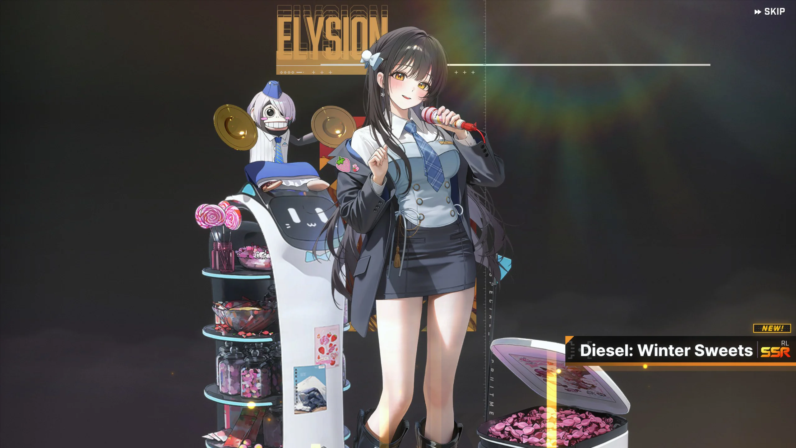 She looks adorable in this version.