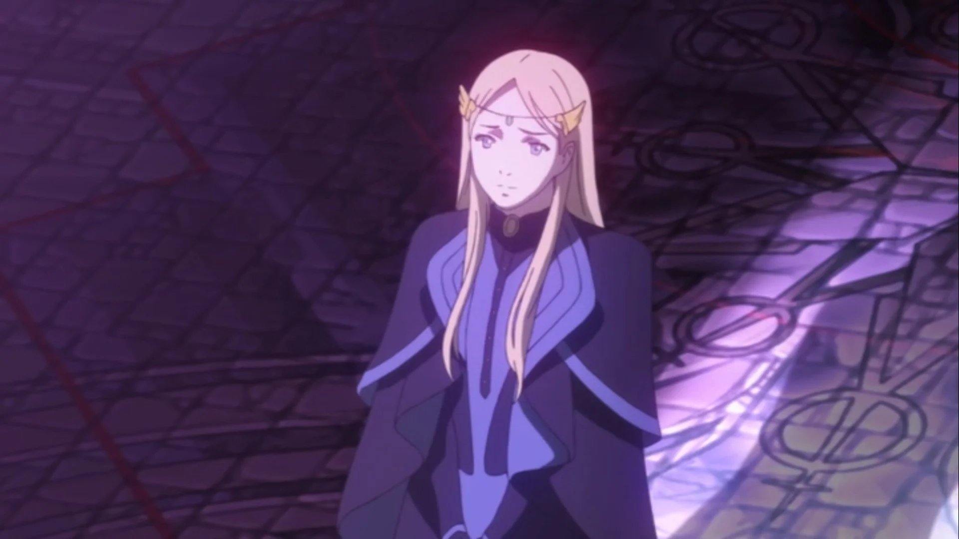 Black suits her now that she's technically evil.