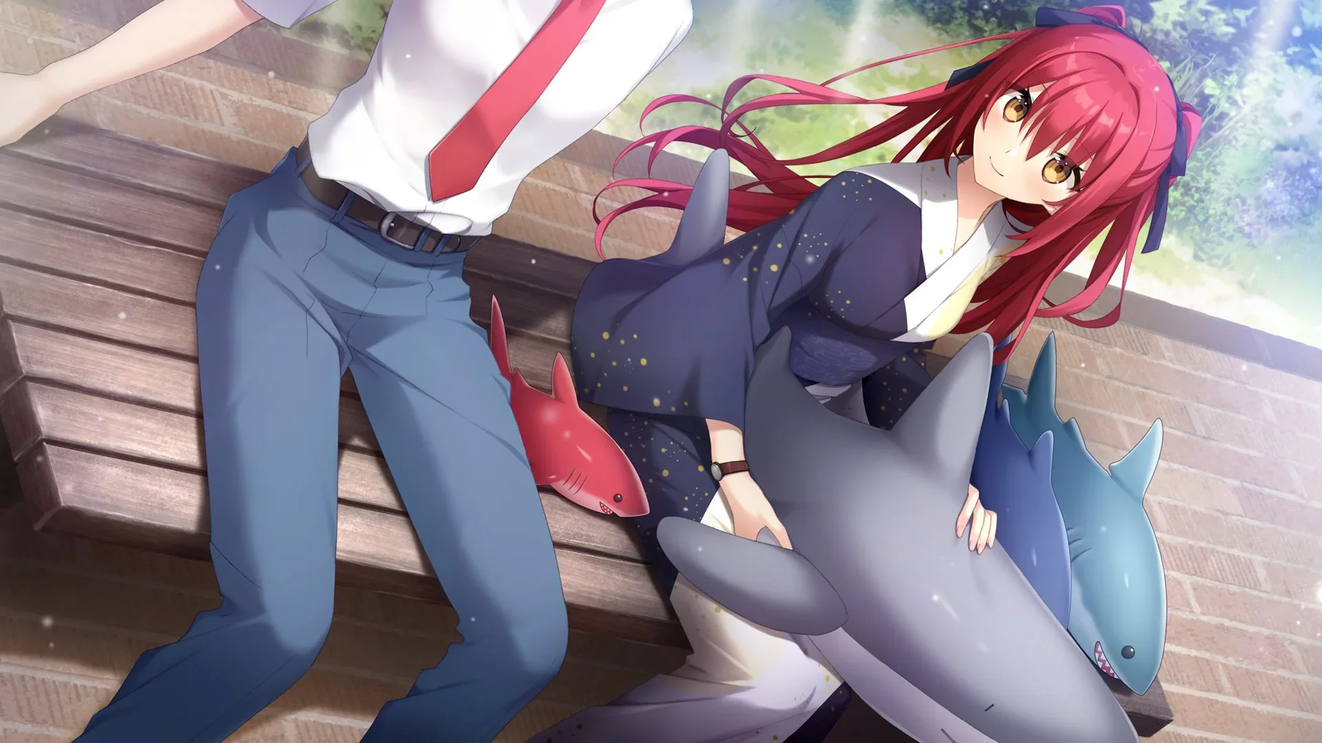 Give me some of those shark plushies!