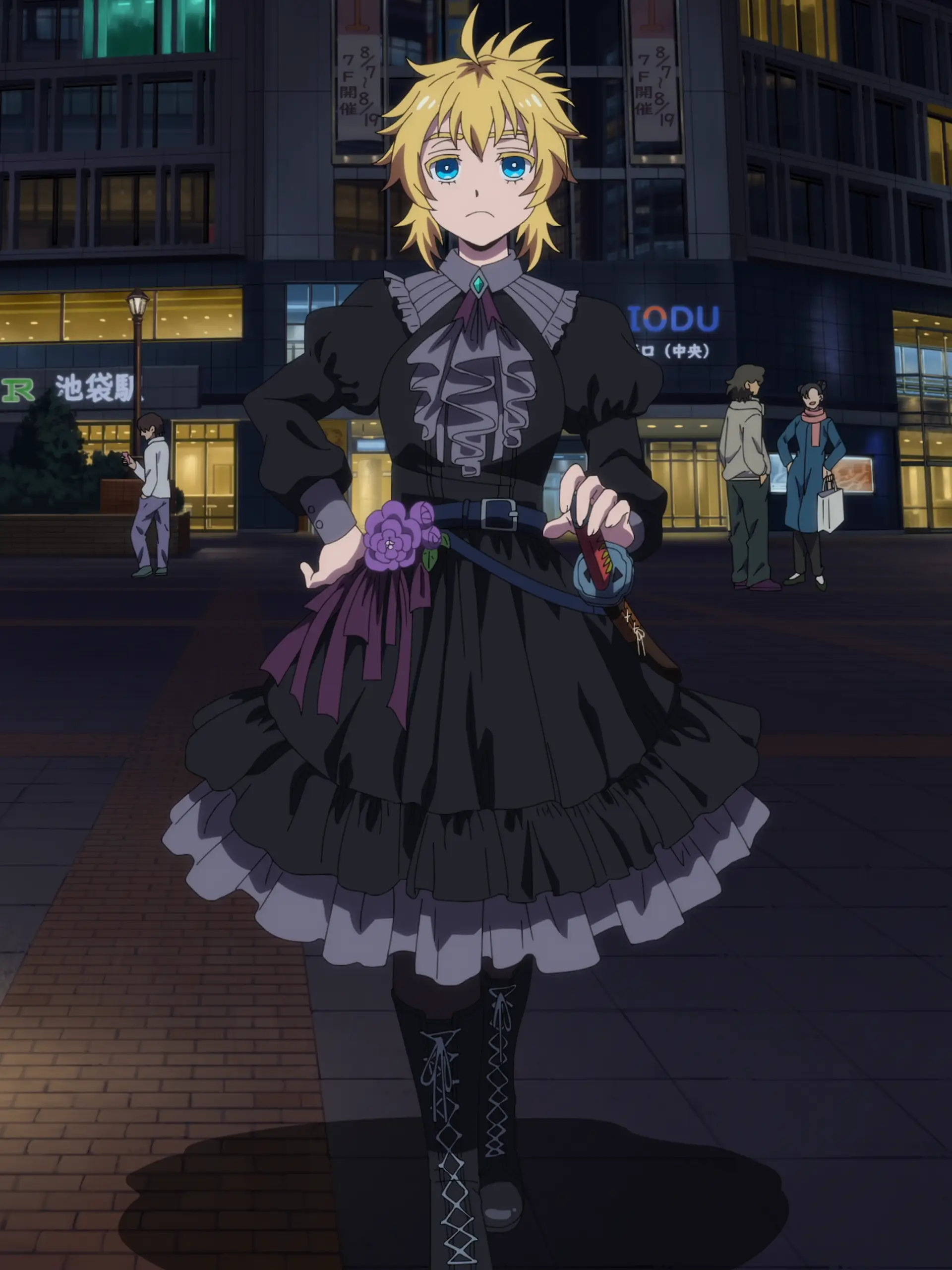 Sara was the best one out of three, it's clear that she's used in wearing these which is hilarious. I guess she is an ojousama after all...