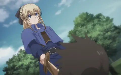 Majutsushi Kunon wa Mieteiru Ep.13 - Ending was great. Mirika is so strong!