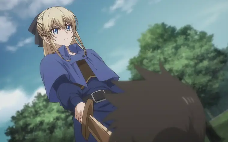 Majutsushi Kunon wa Mieteiru Ep.13 - Ending was great. Mirika is so strong!