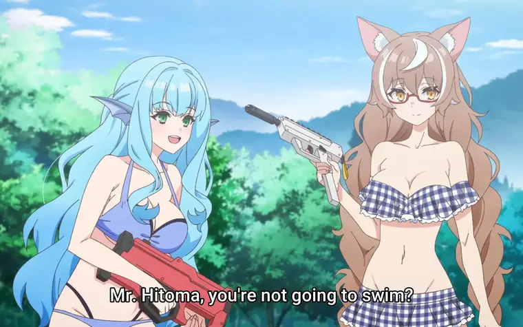 Jingai Kyoushitsu no Ningengirai Kyoushi Ep.04 - Usami's real identity was...